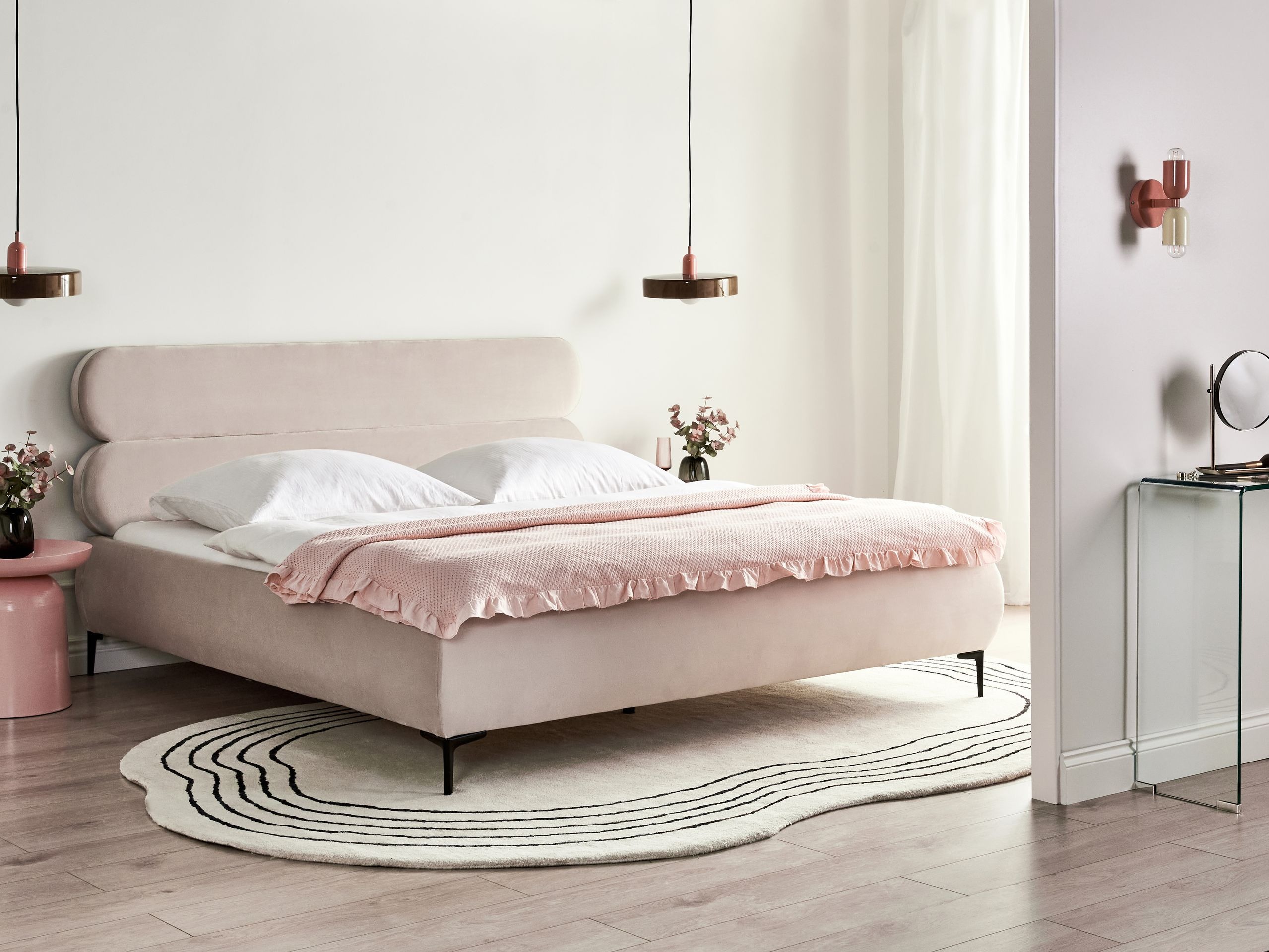 Krevet Berwyn 2717 (Svijetlo bež)