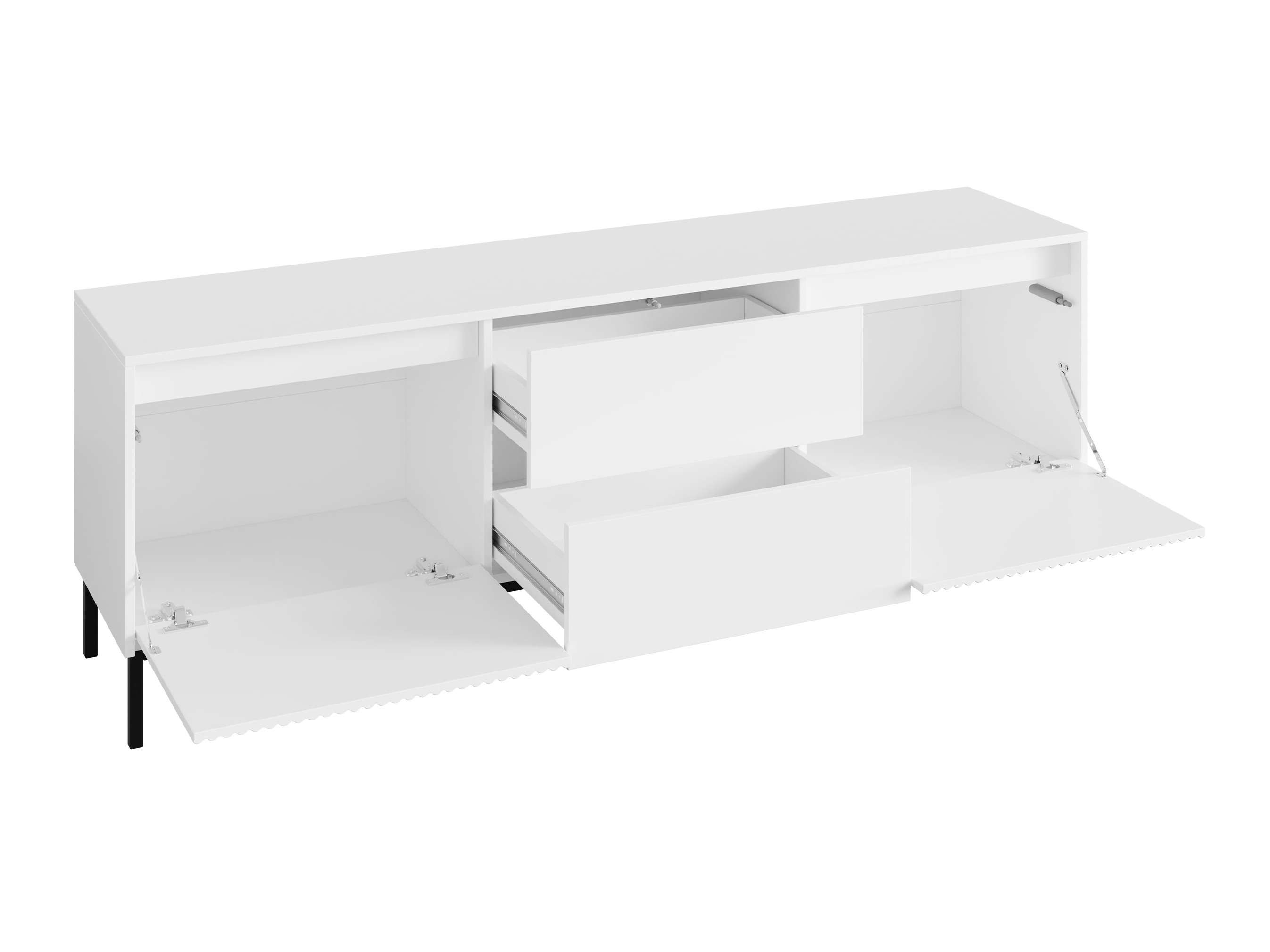 Set za dnevni boravak Comfivo Delruva 111 (Bijela)