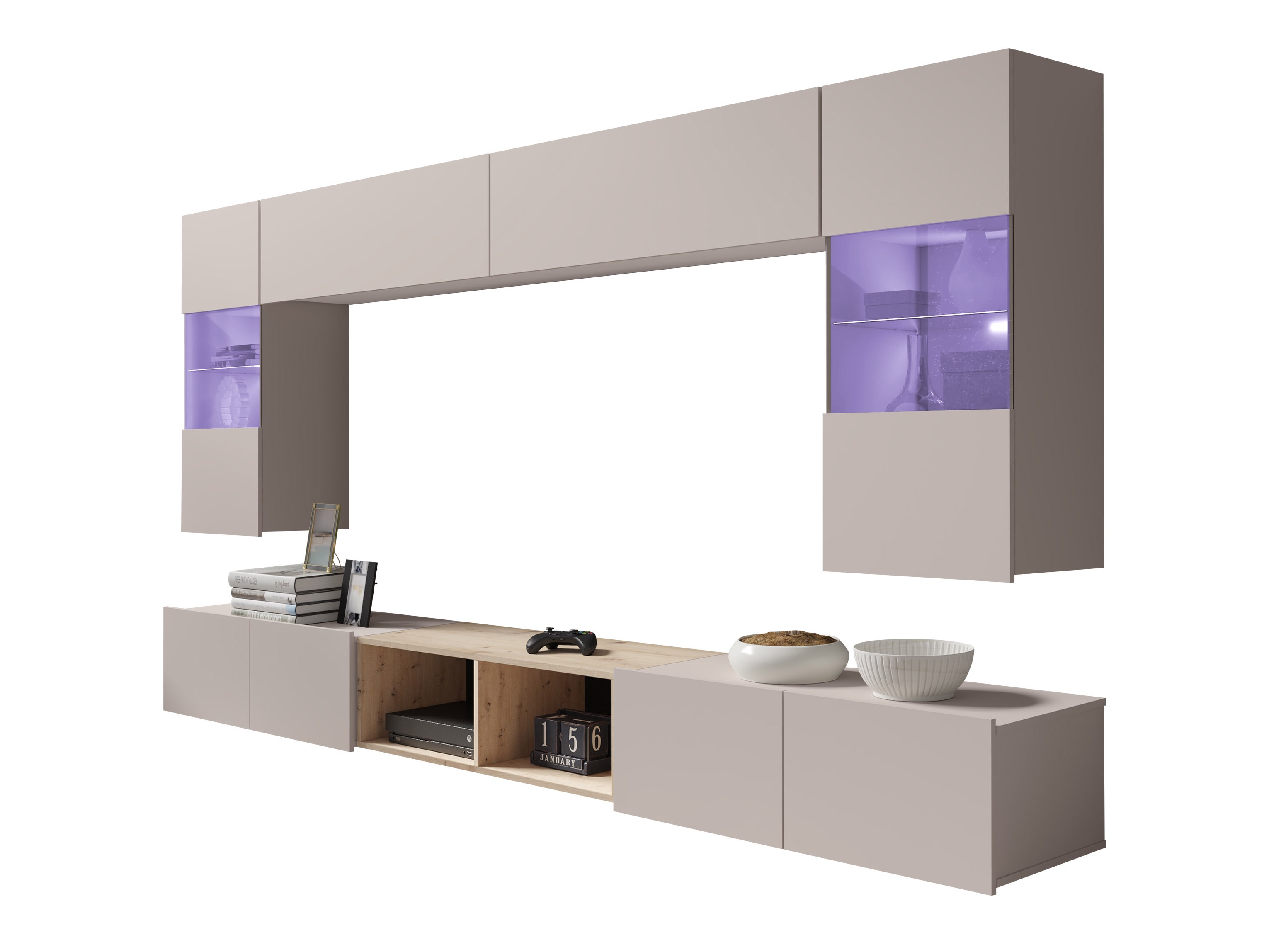 Dnevni boravak Tivdalu 144 (Kašmir + Artisan hrast)