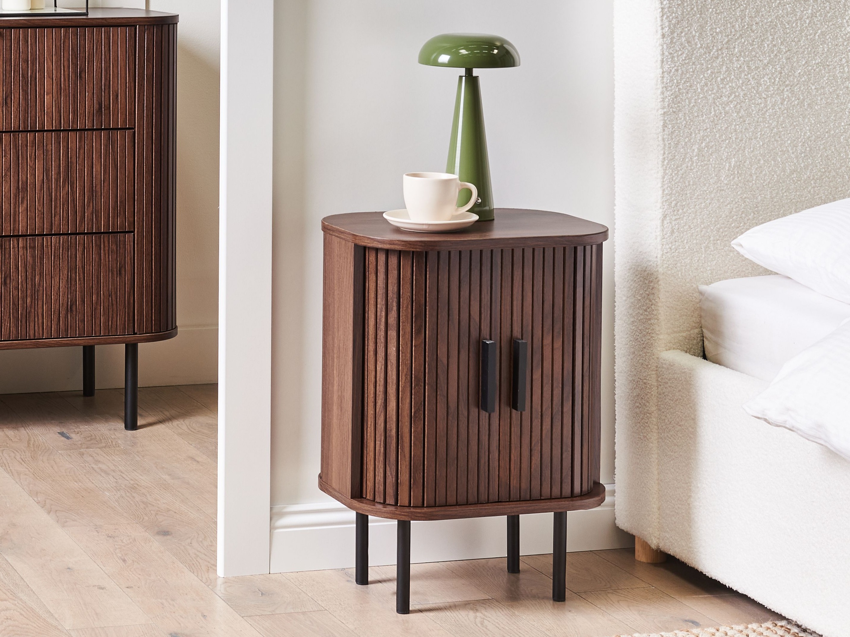 Noćni ormarić Fencalu 111 (Tamno smeđa)