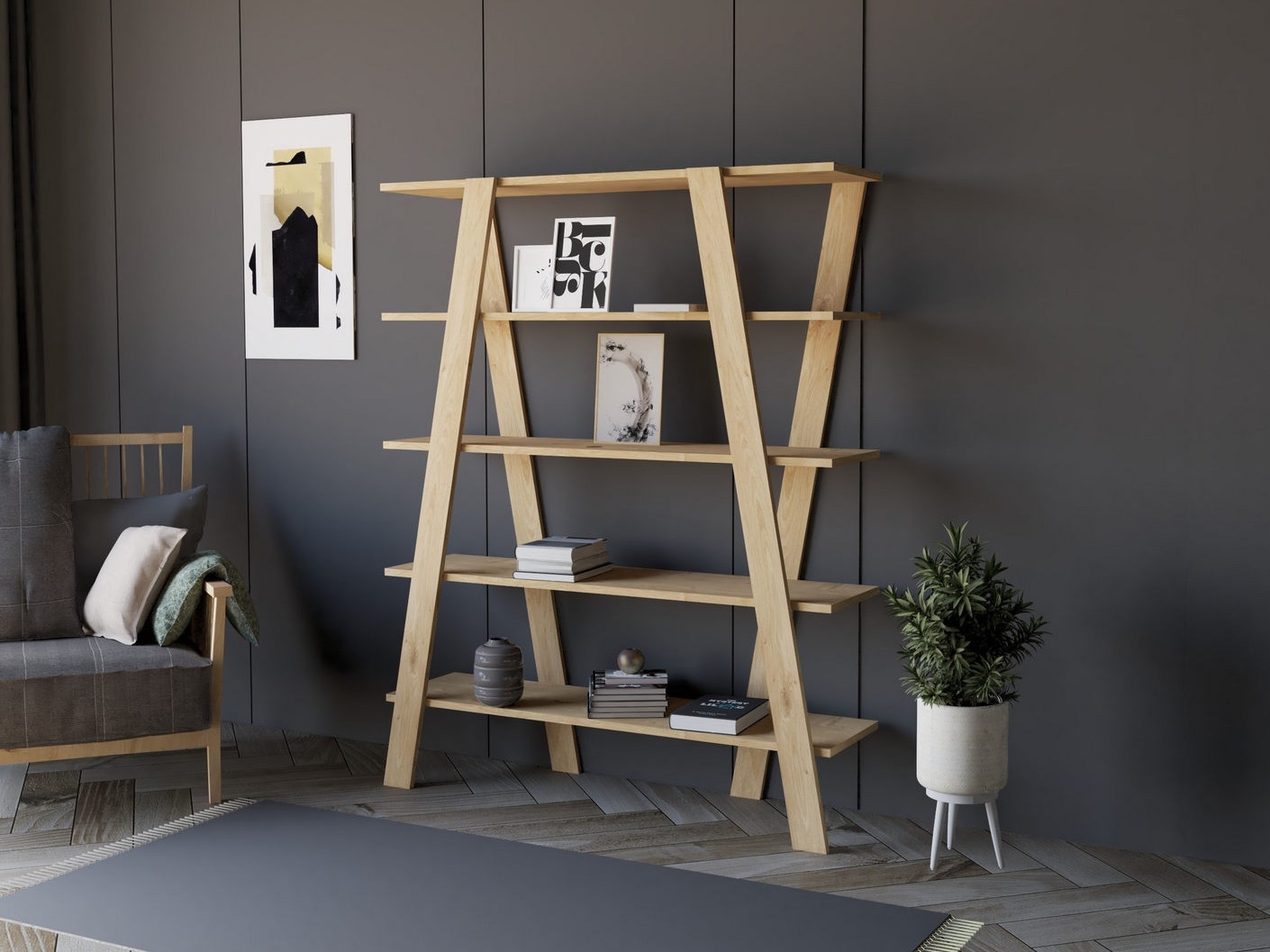 Polica Kailua 2597 (Hrast)