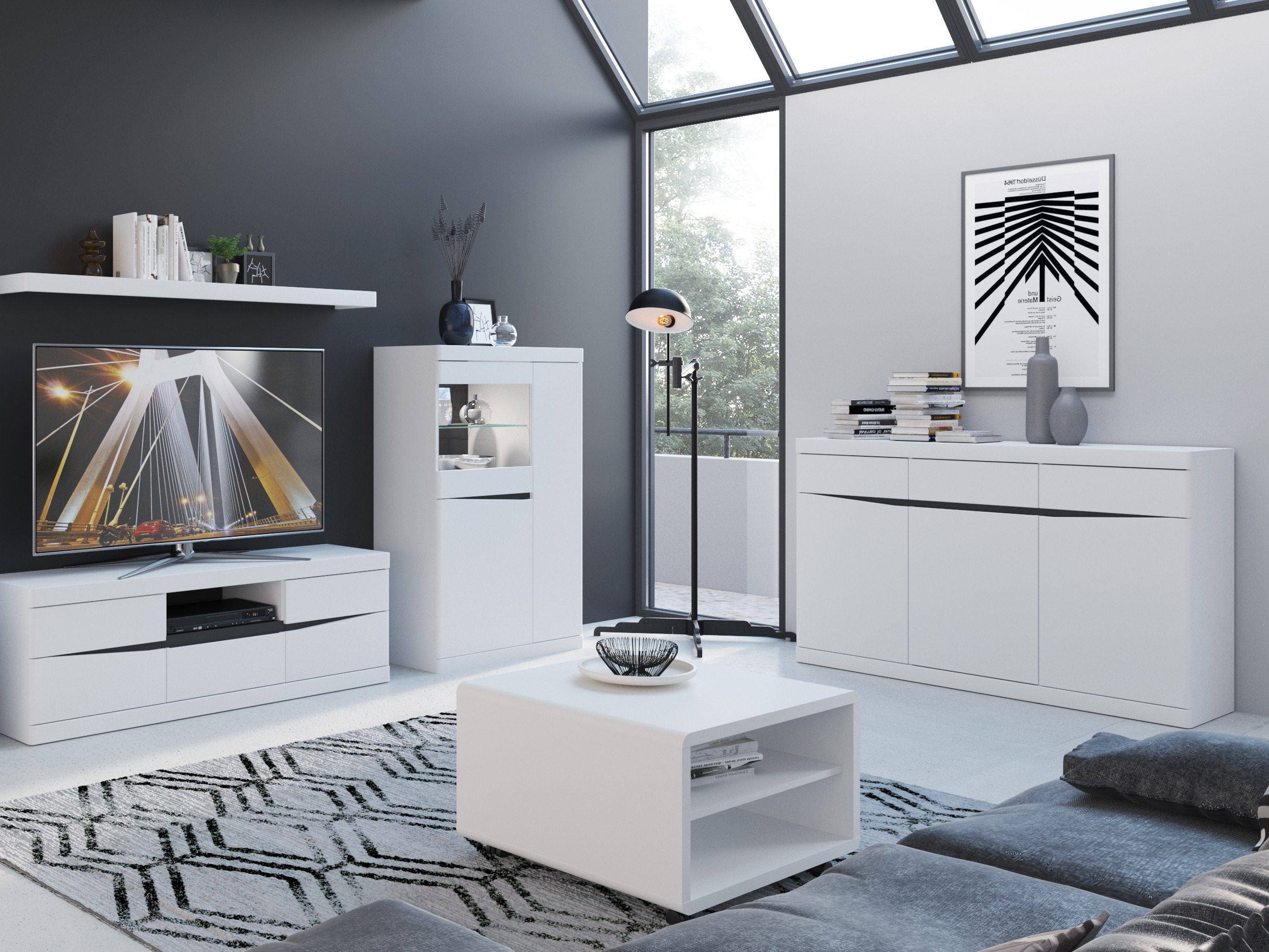 Stolić za kavu Venlori 114 (Bijela)