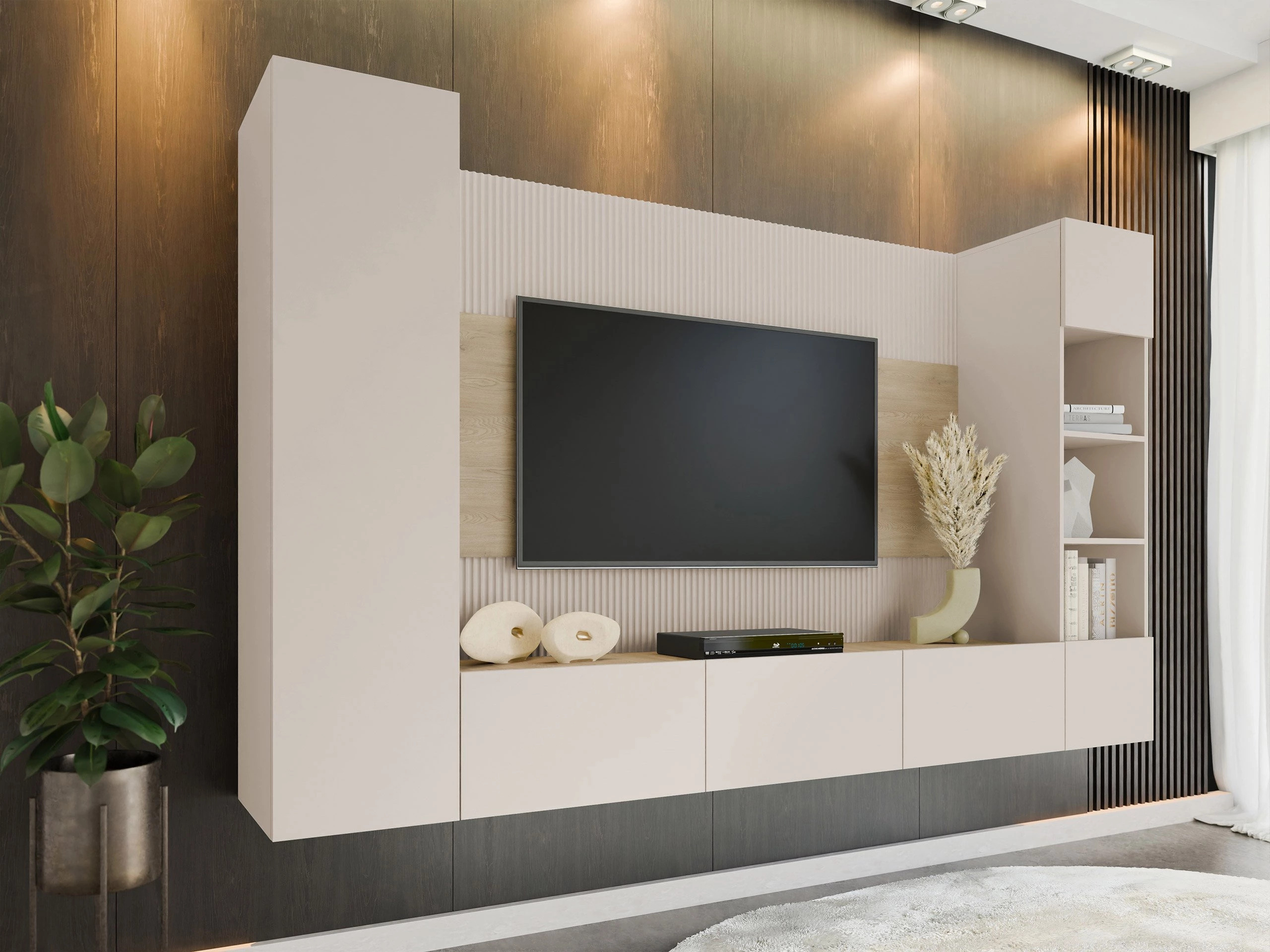 Dnevni boravak Comfivo 450 (Bež + Hrast)