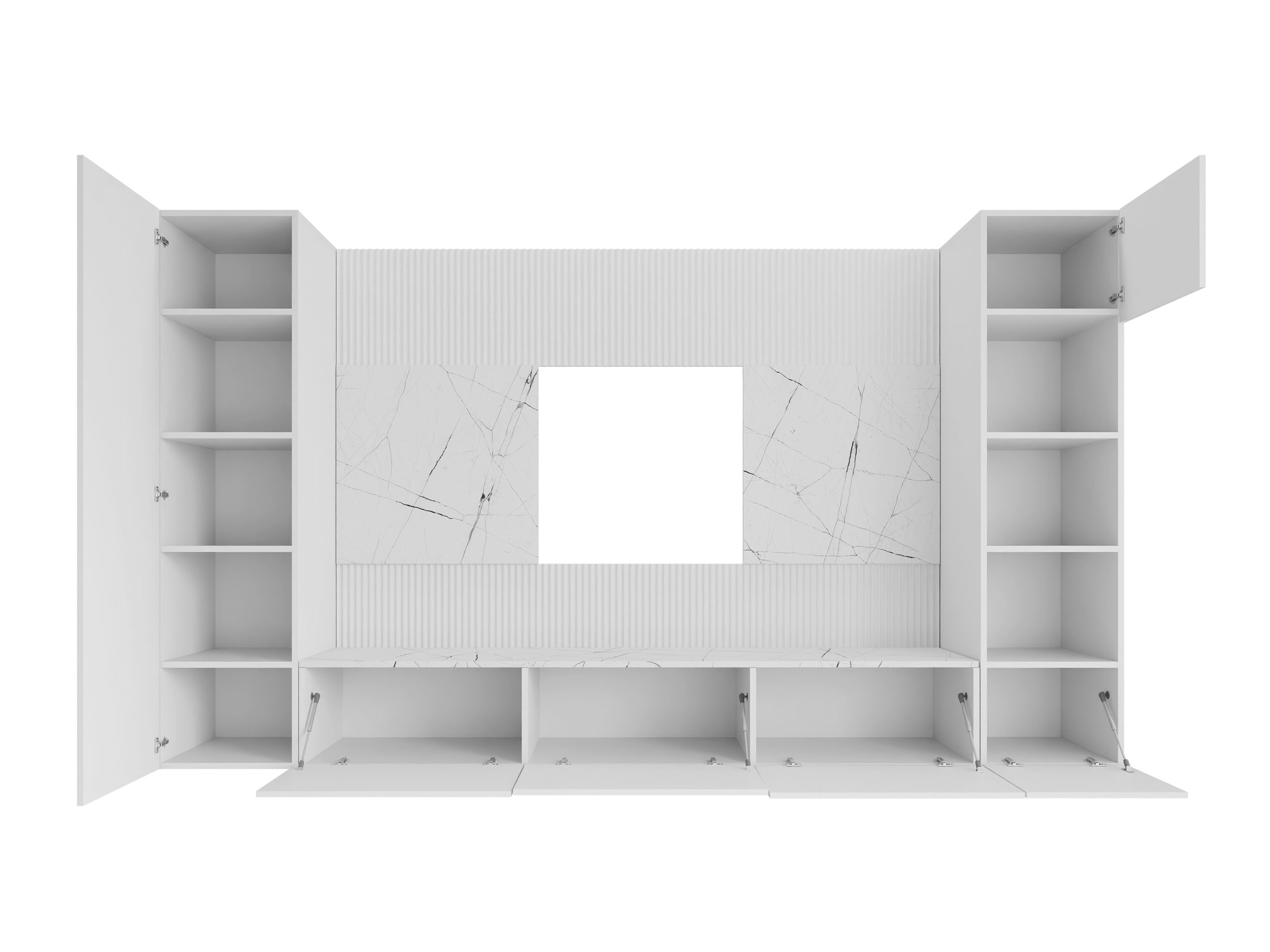 Set za dnevni boravak Comfivo Salix IV (Bež + Cremona hrast)