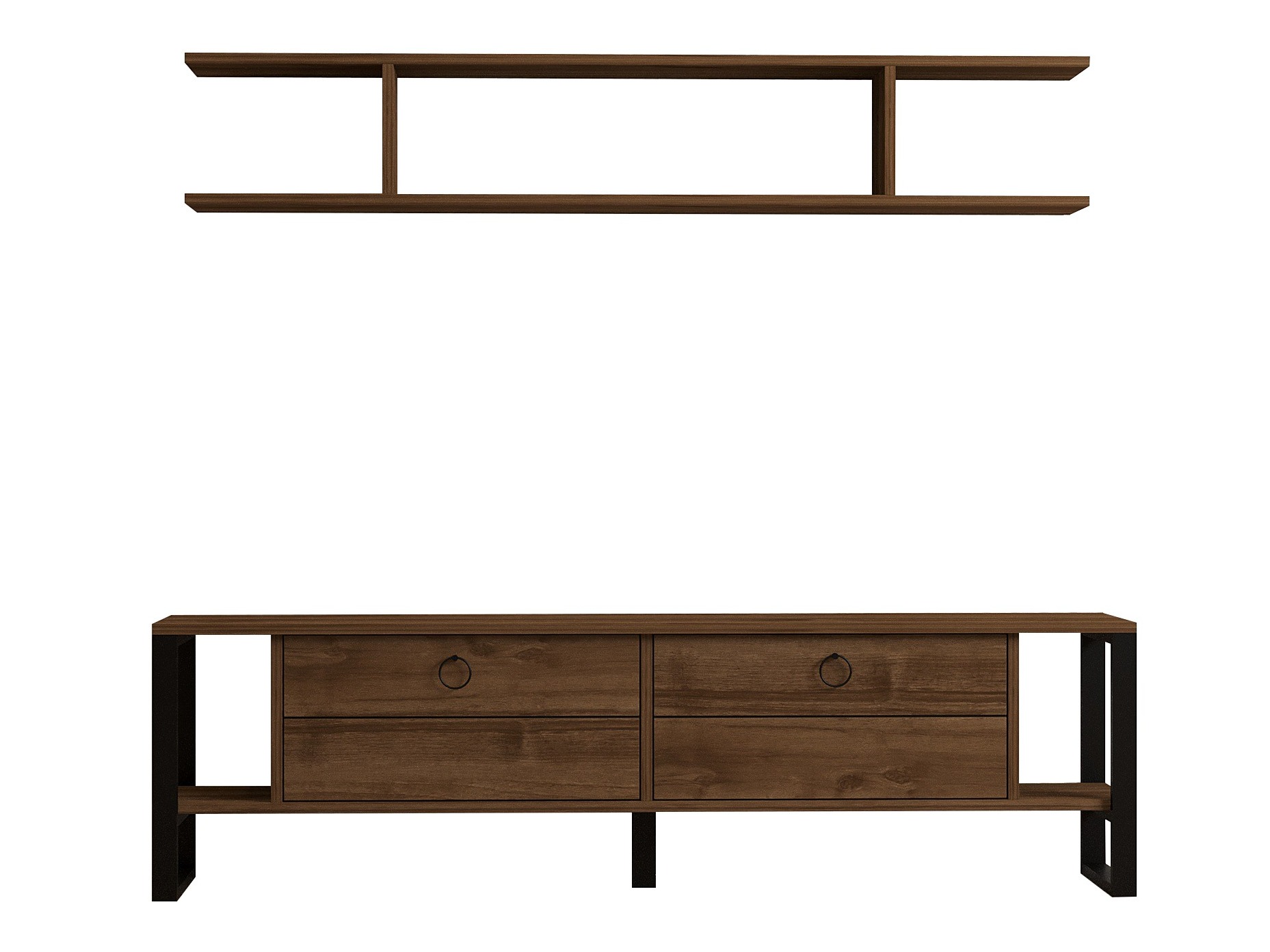 Set za dnevni boravak Kailua 2643 (Orah)