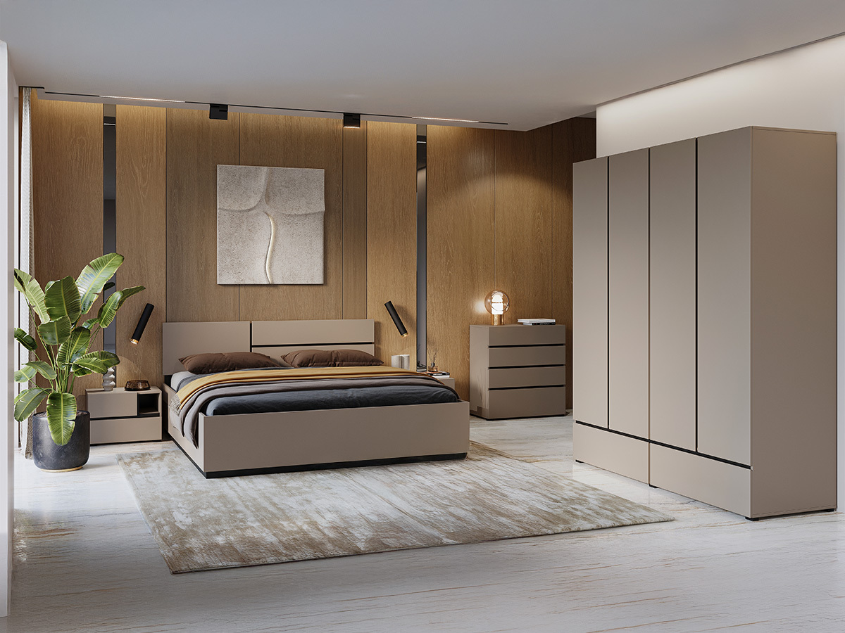 Set za spavaću sobu Alfere 124 (Congo)