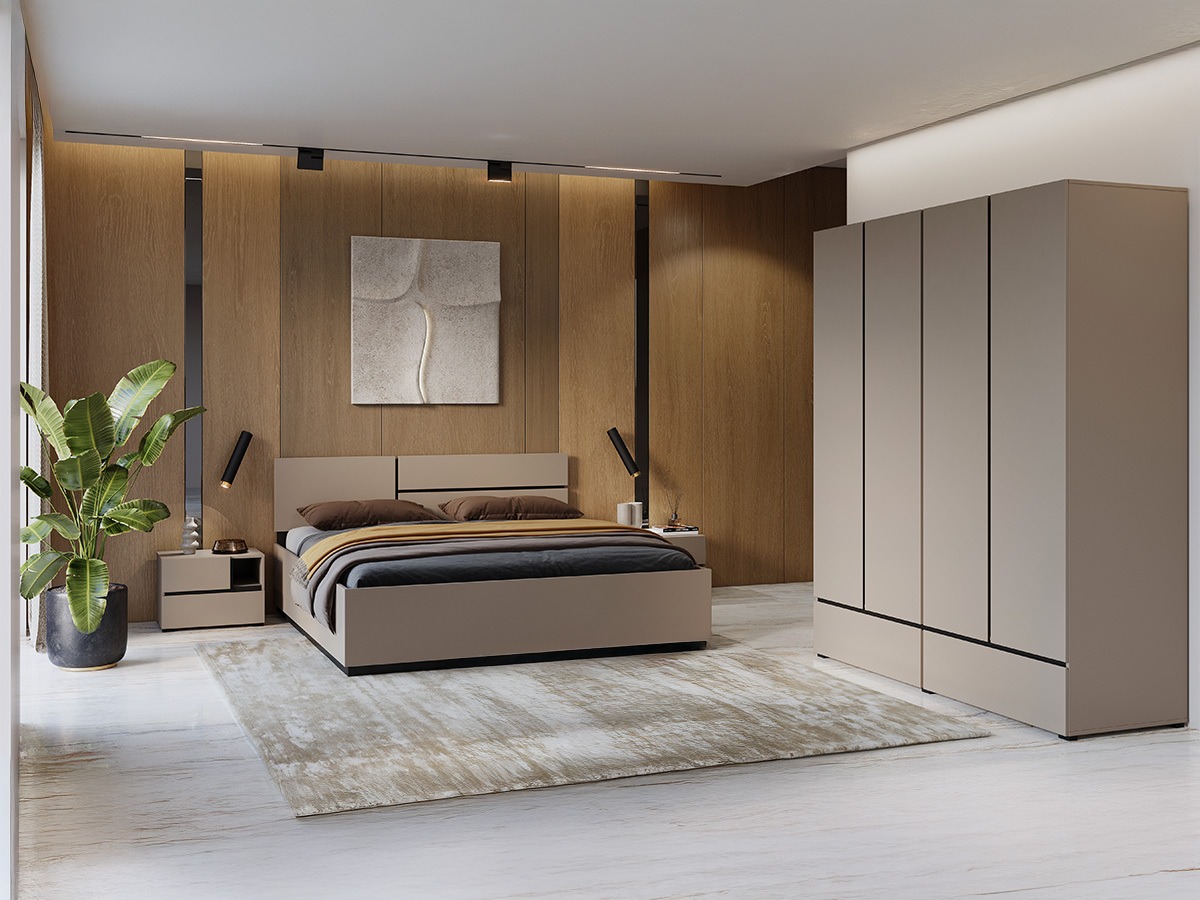 Set za spavaću sobu Alfere 124 (Congo)