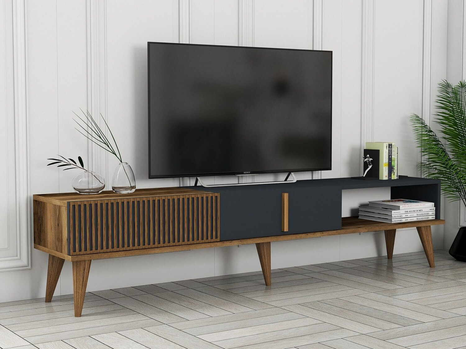 TV stol Mavbene 102 (Orah + Antracit)