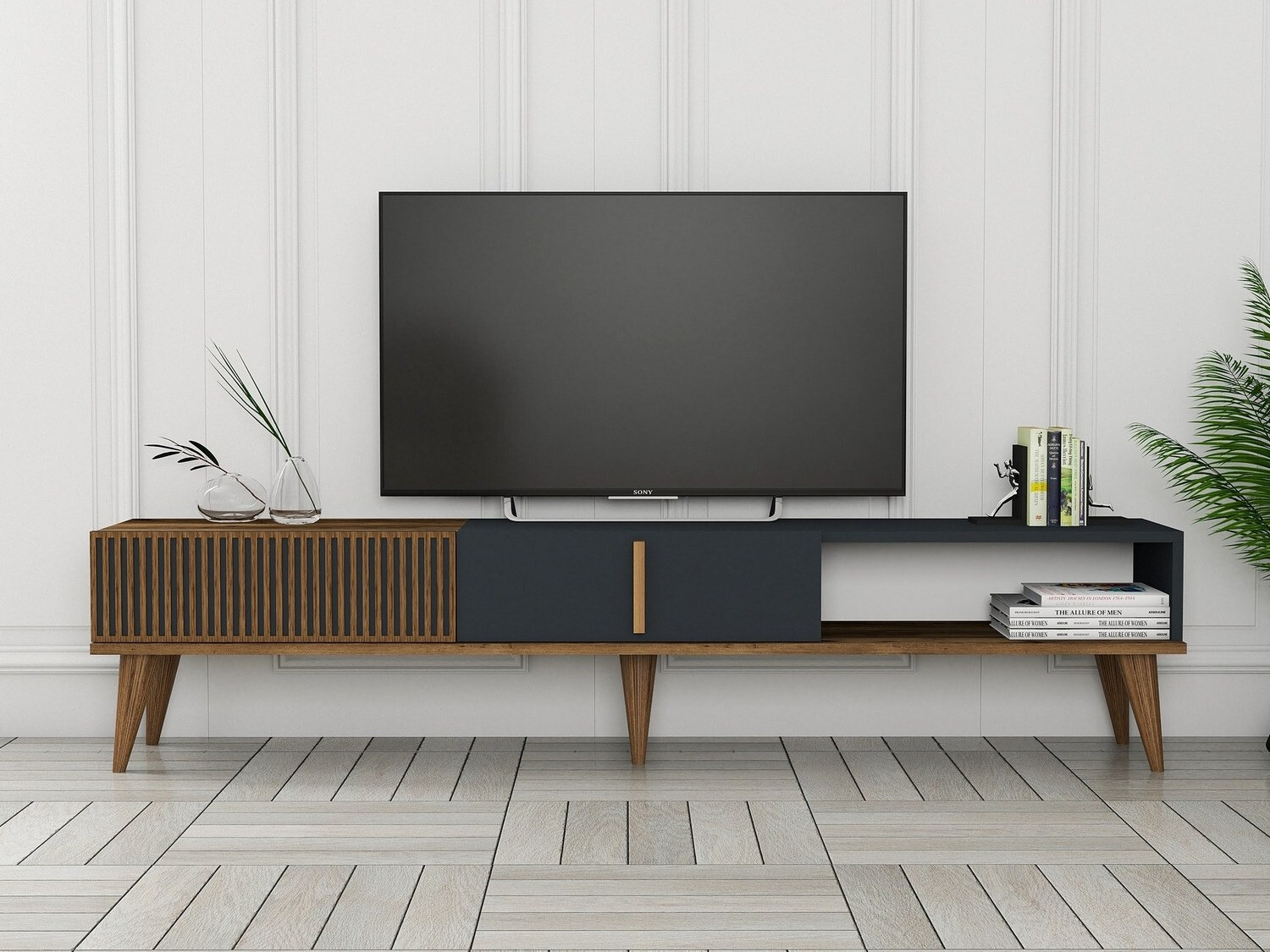 TV stol Mavbene 102 (Orah + Antracit)