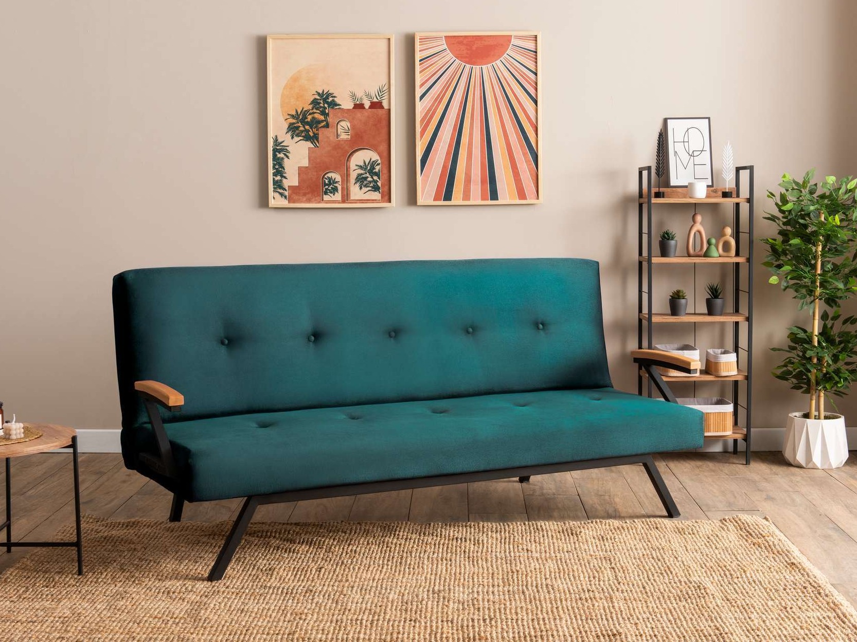 Kauč na razvlačenje Altadena 604 (Tirkizna)