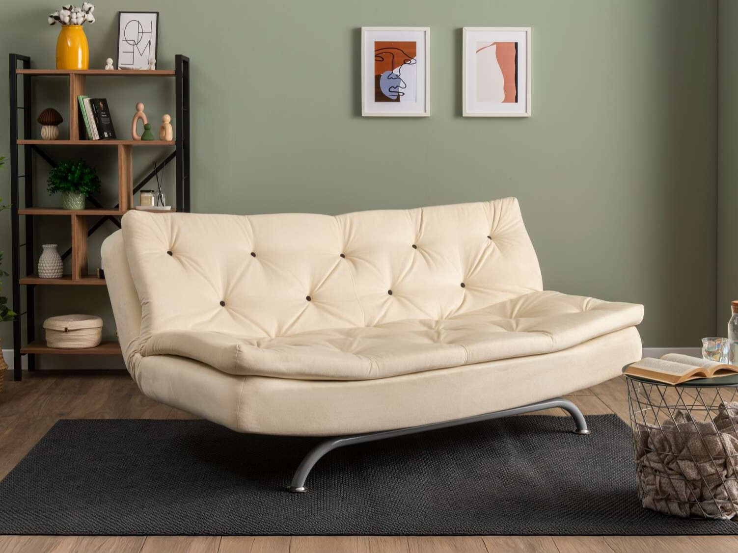 Kauč na razvlačenje Altadena 605 (Krem)