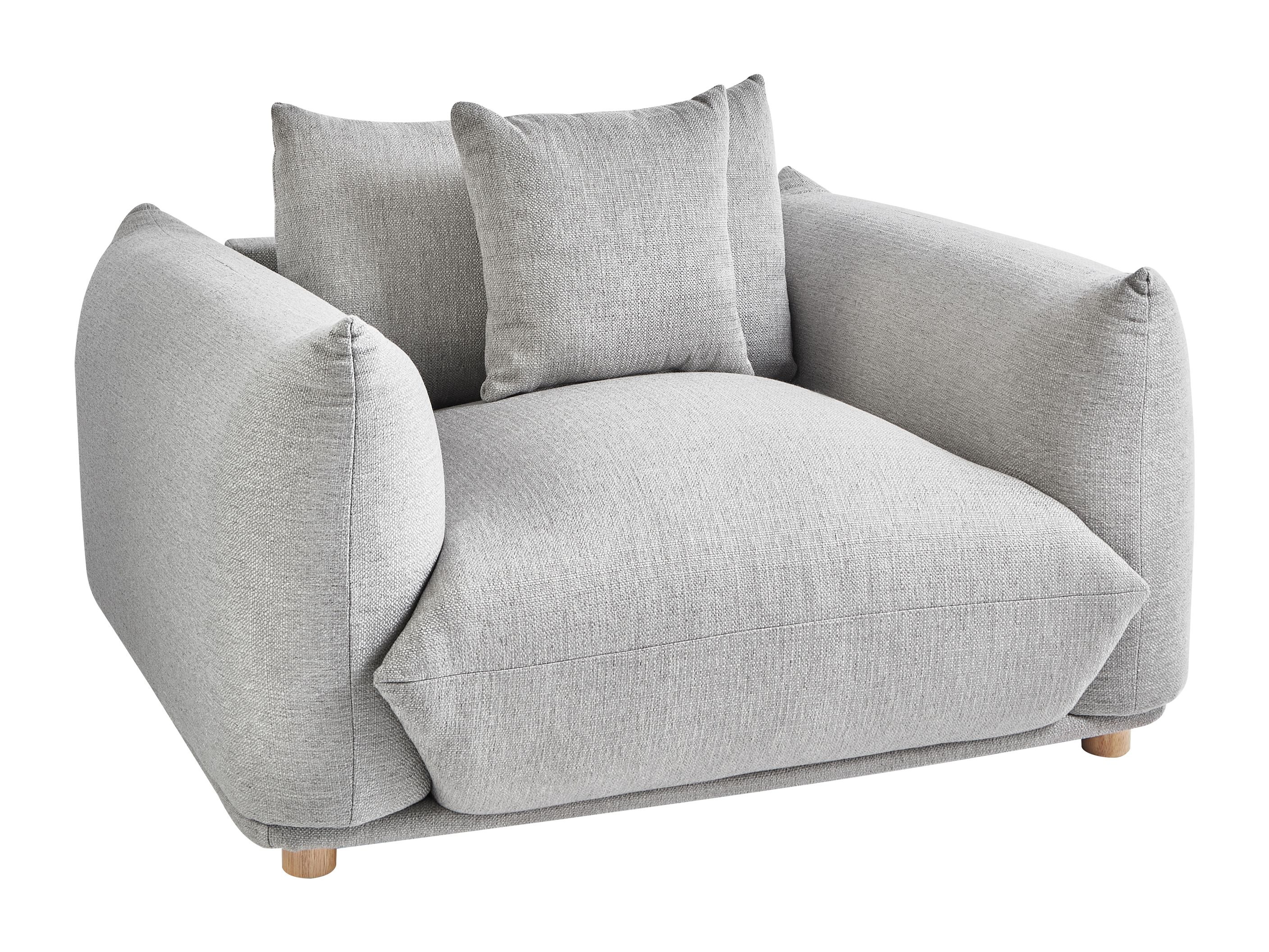 Tapecirani namještaj Berwyn 2724 (Svijetlo siva)