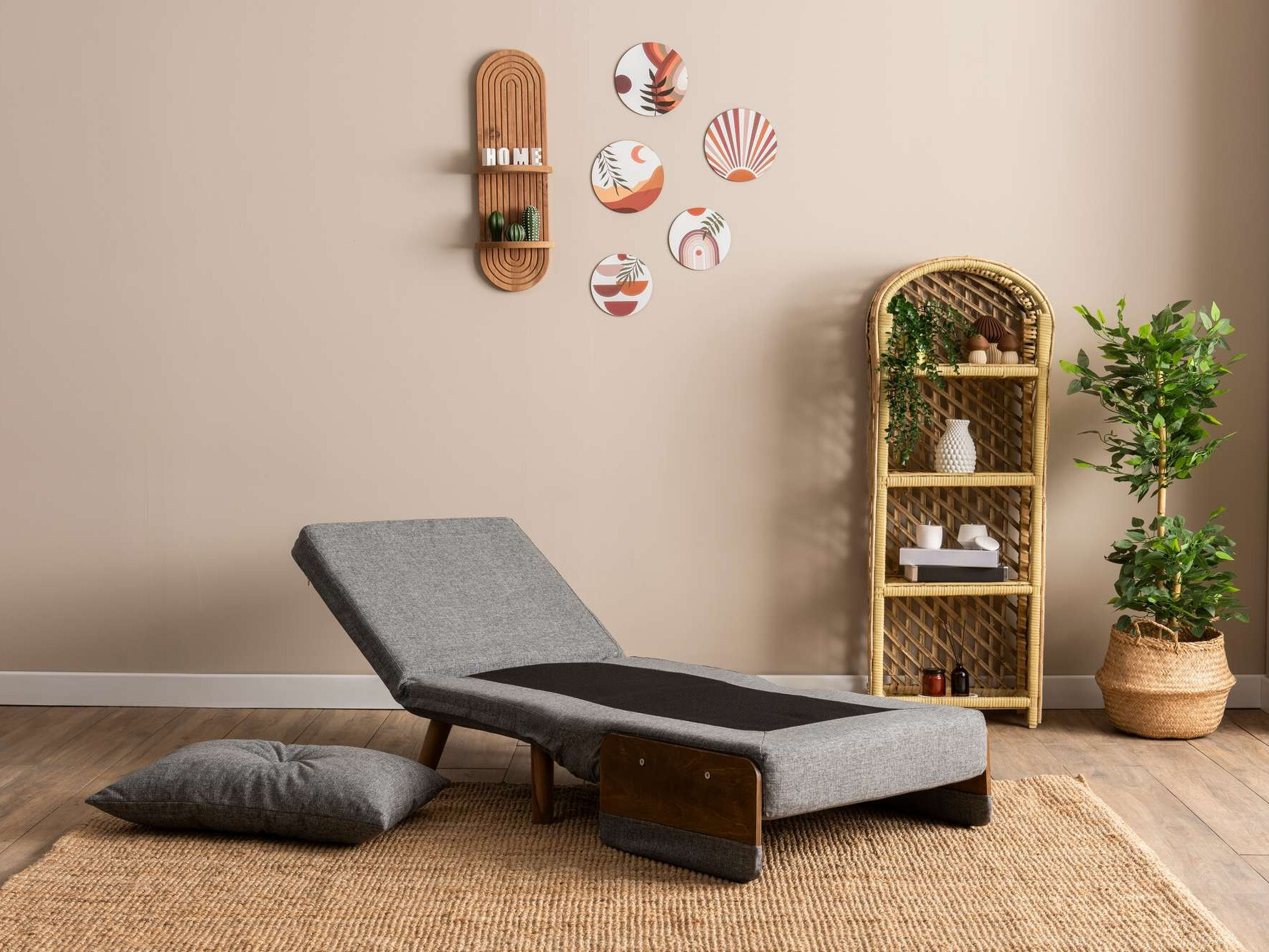 Fotelja Altadena 607 (Svijetlo siva)