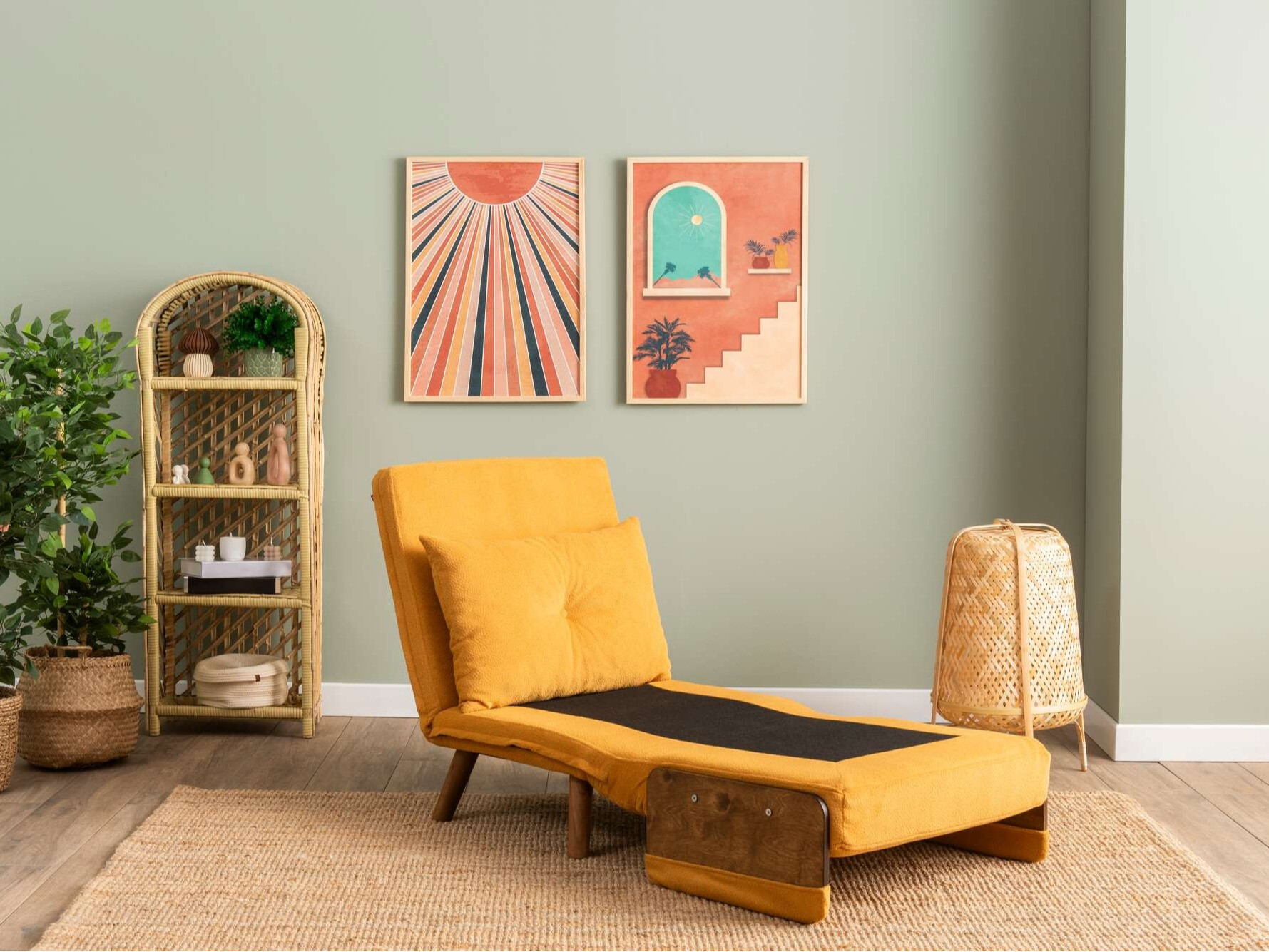 Fotelja Altadena 607 (Žuta)