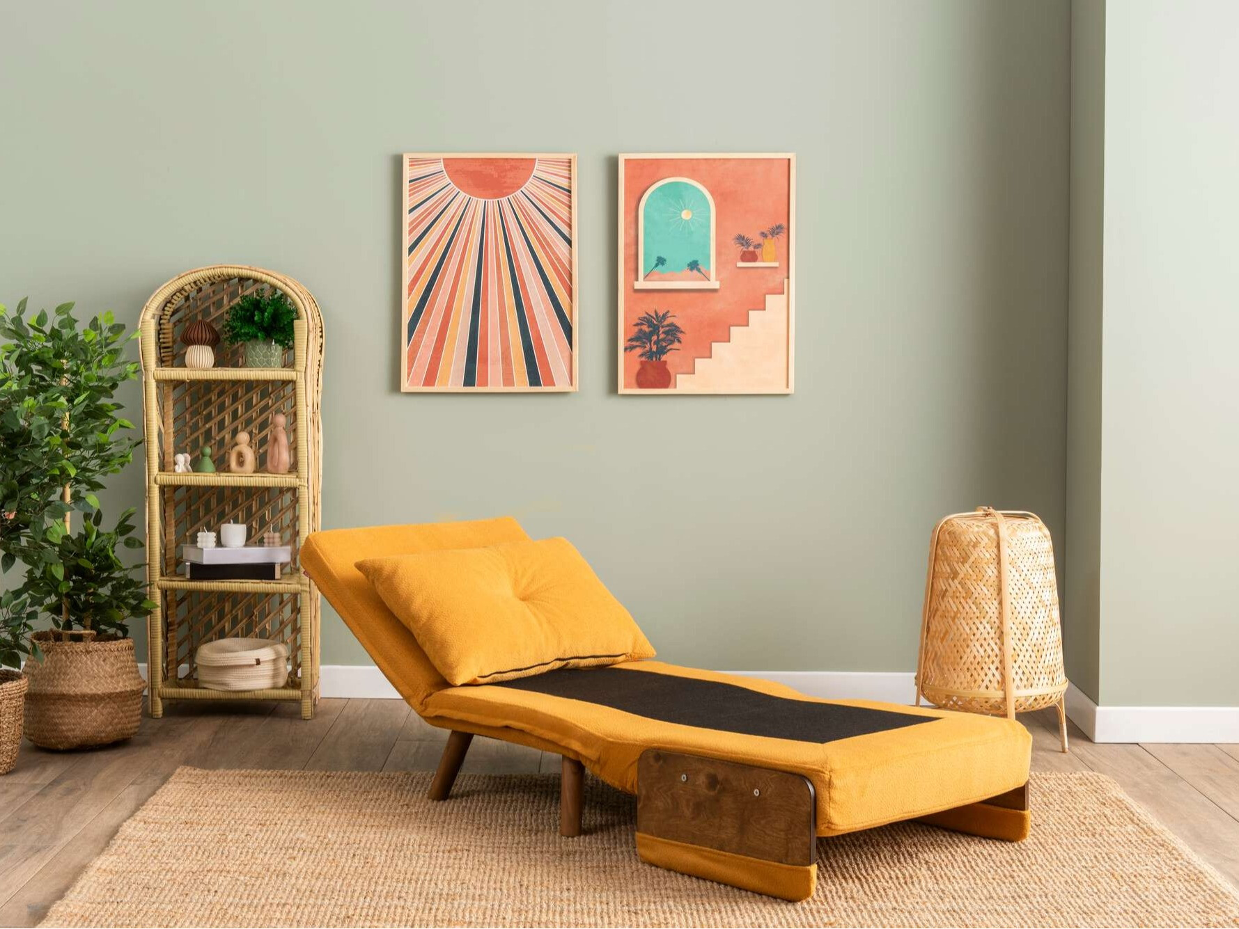 Fotelja Altadena 607 (Žuta)