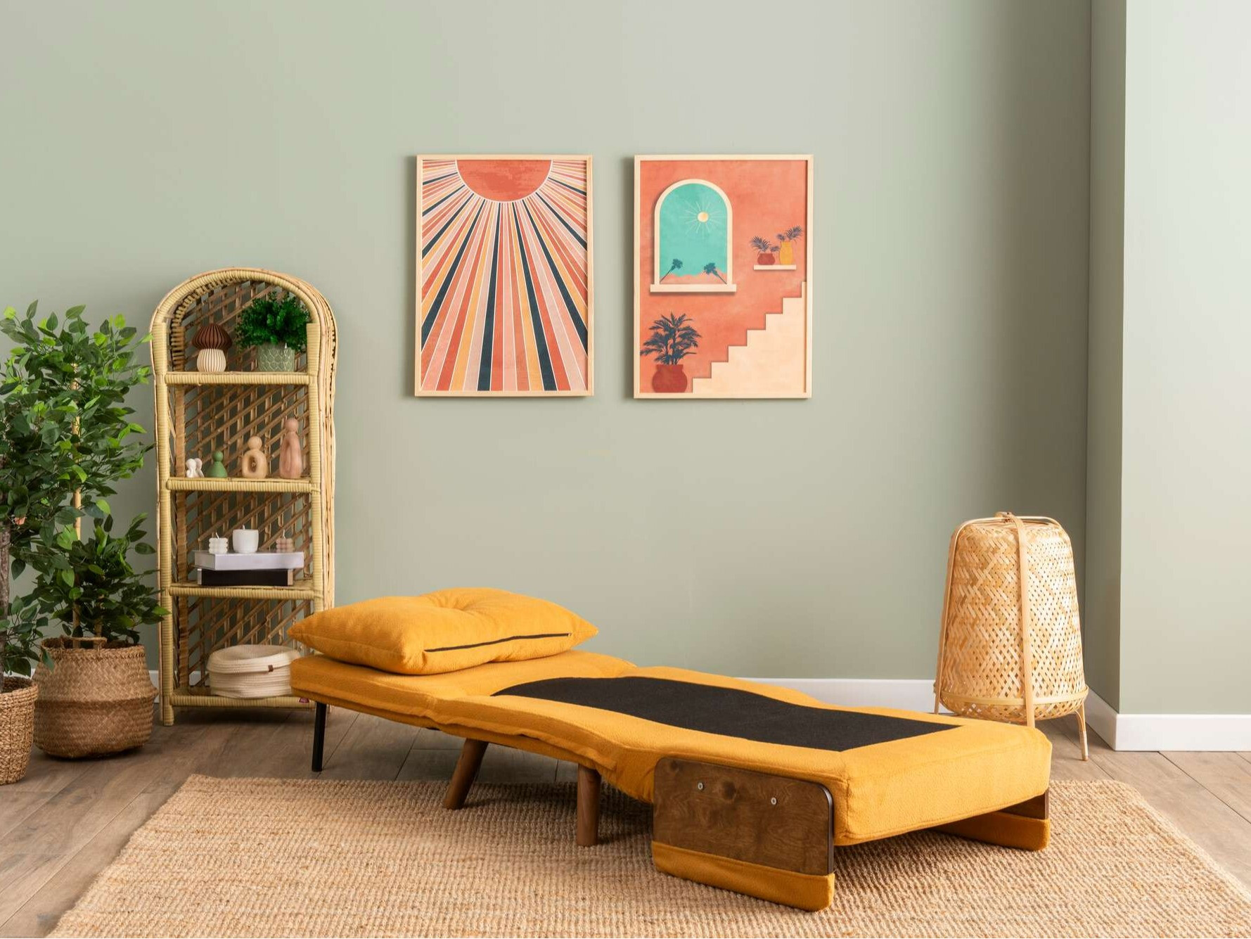 Fotelja Altadena 607 (Žuta)