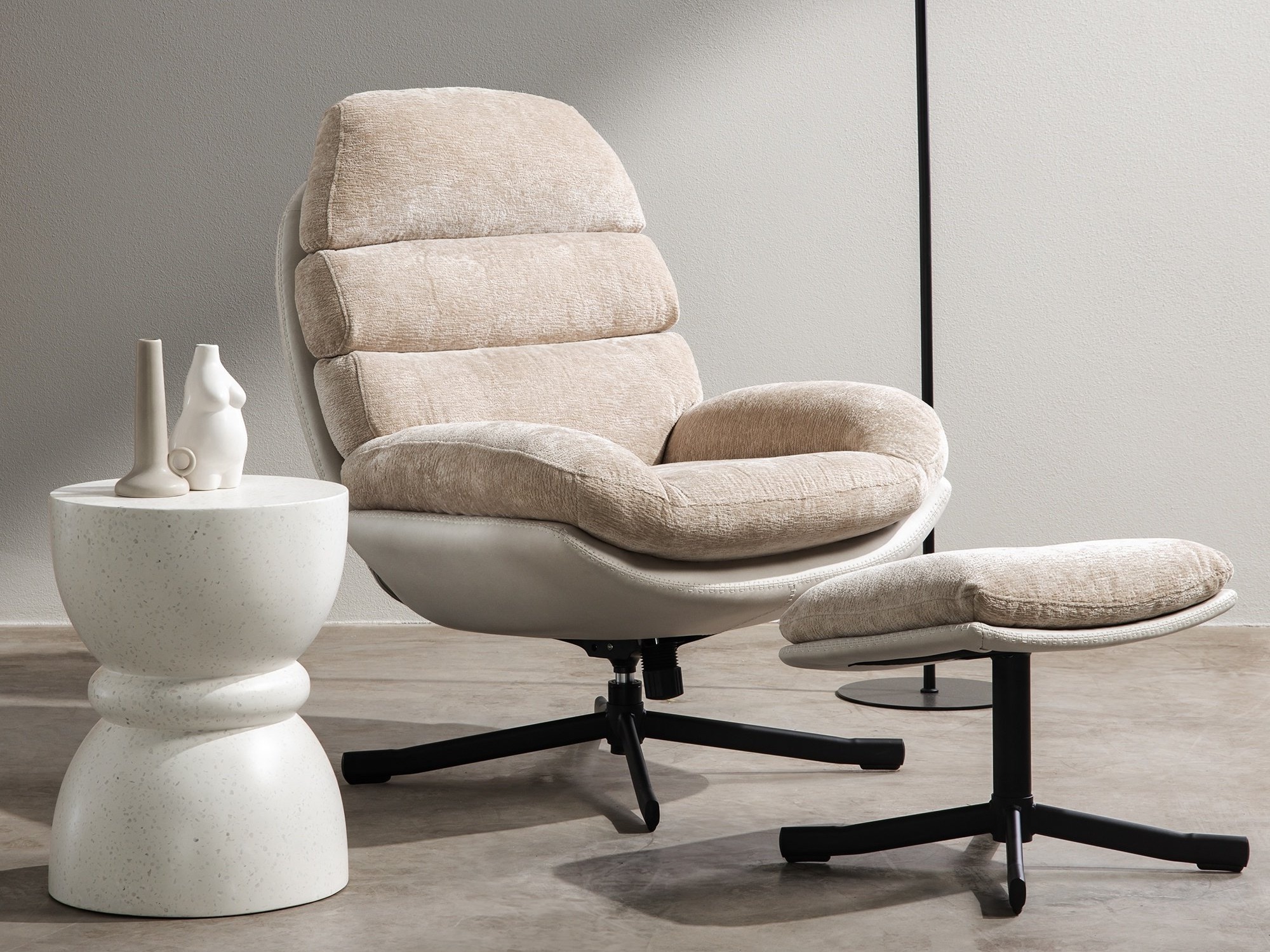 Fotelja Burleson 329 (Bež)