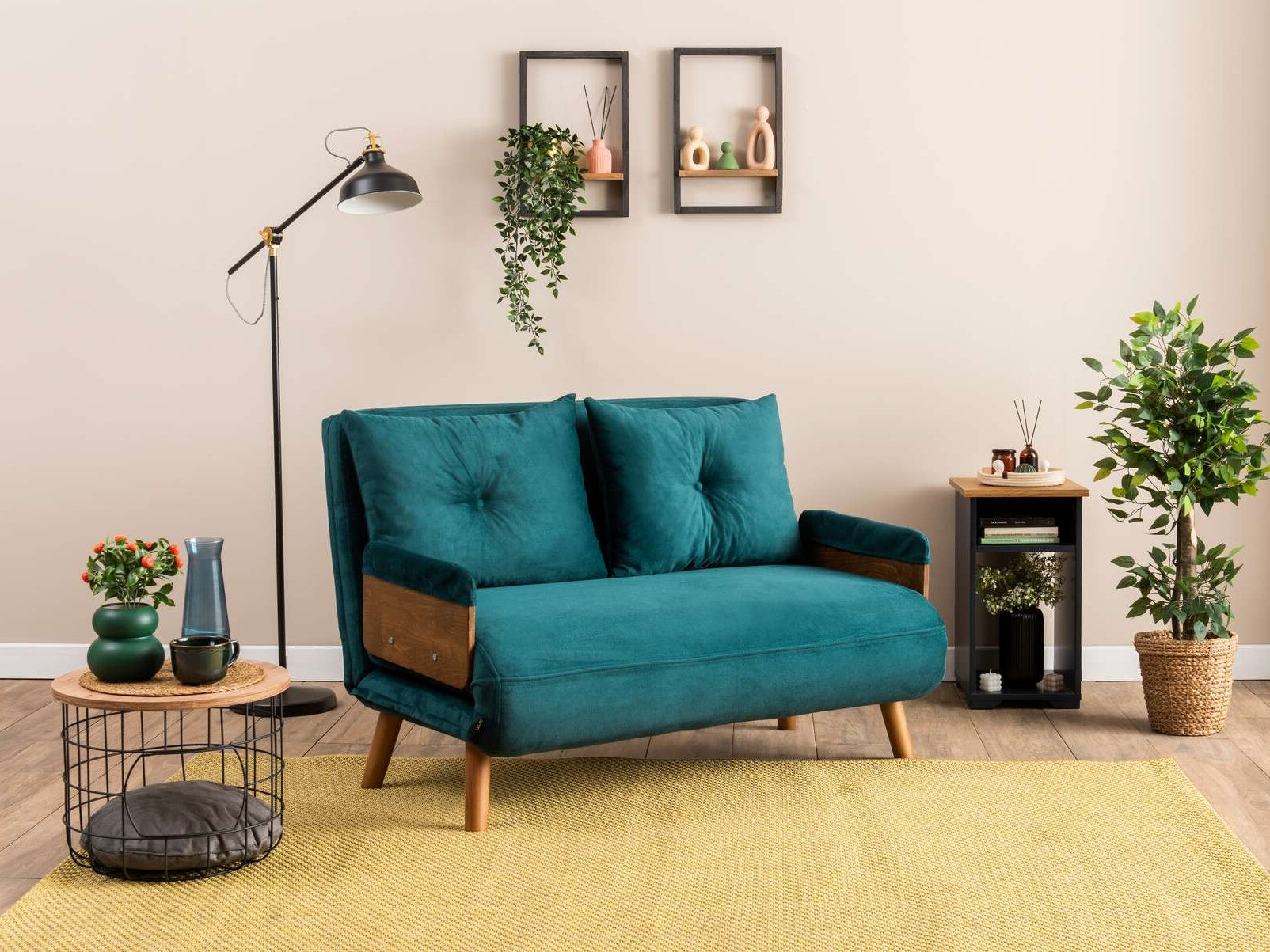 Kauč na razvlačenje Altadena 606 (Tirkiz)