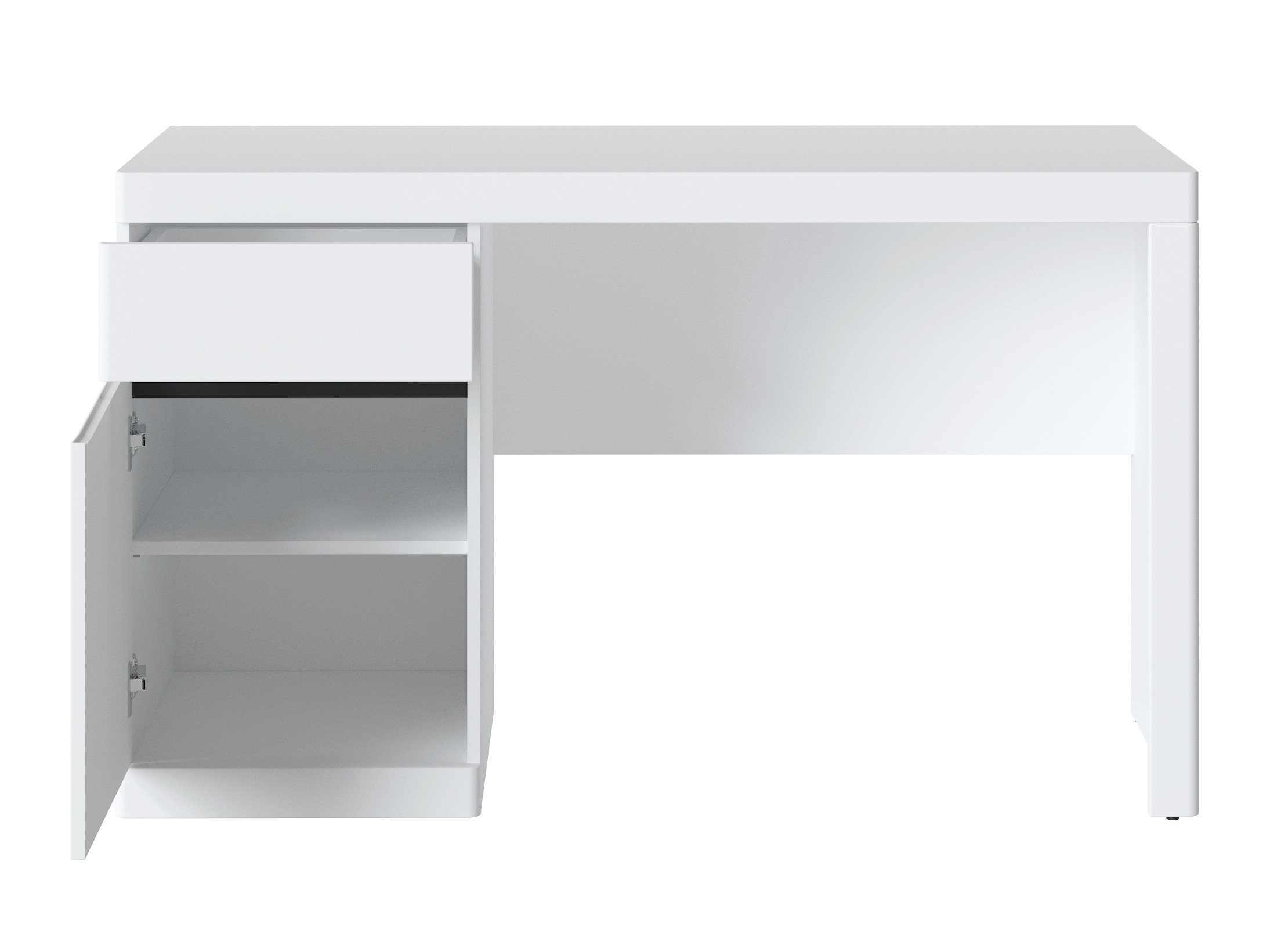 Set za kućni ured Venlori 130 (Bijela + Grafit)