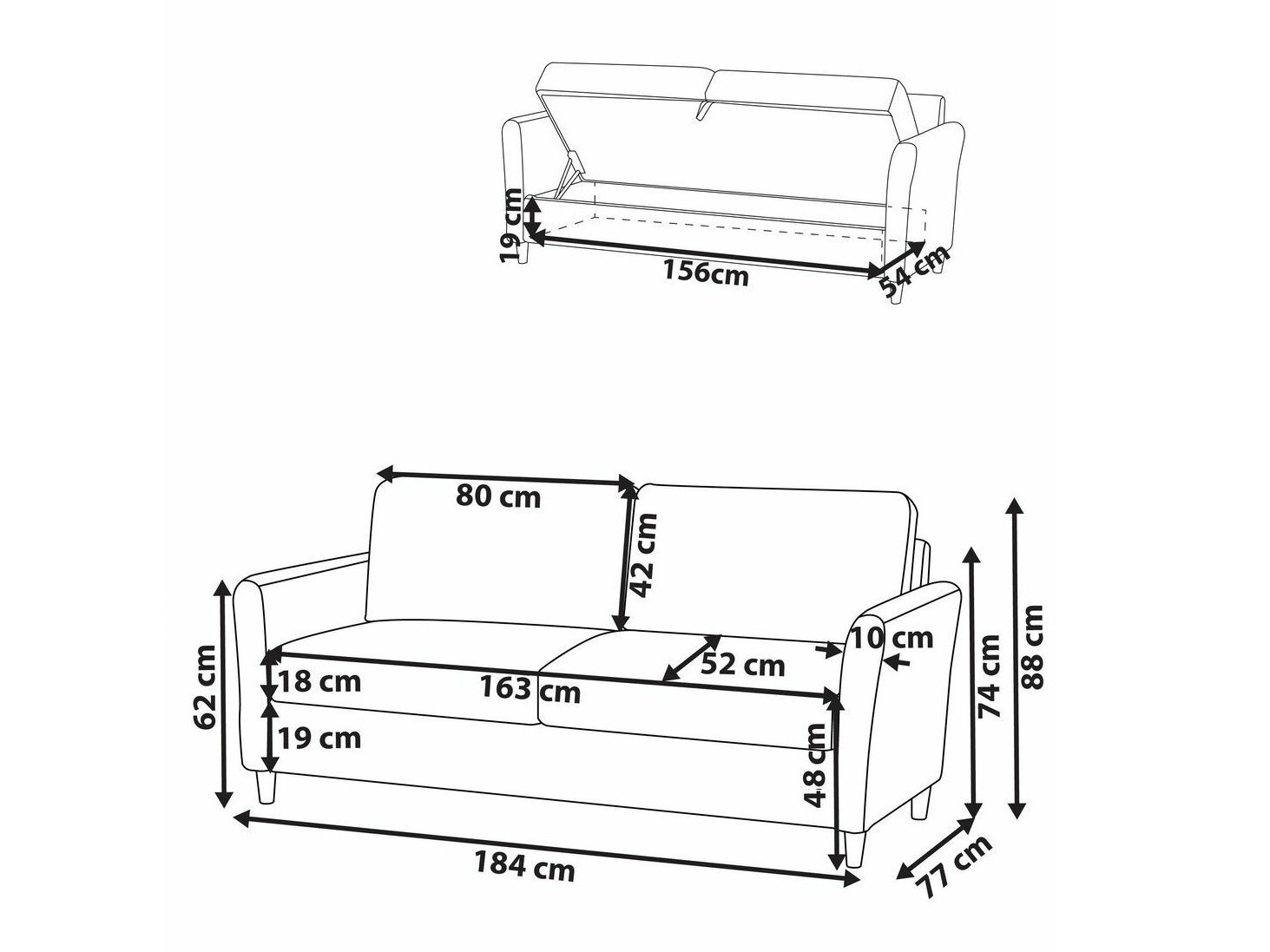 Kauč Berwyn 2721 (Taupe)