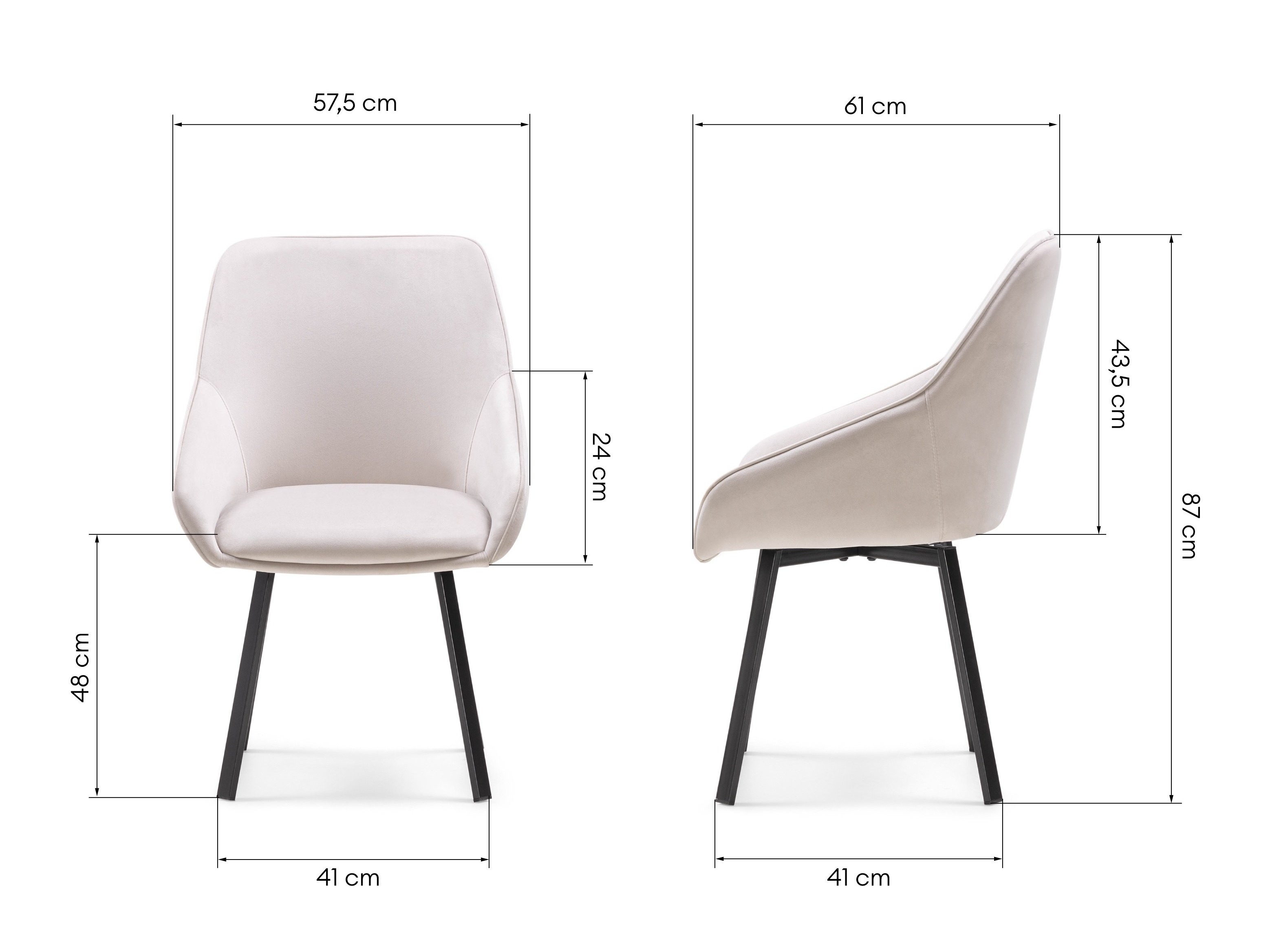 Stolica Burleson 438 (Bež)