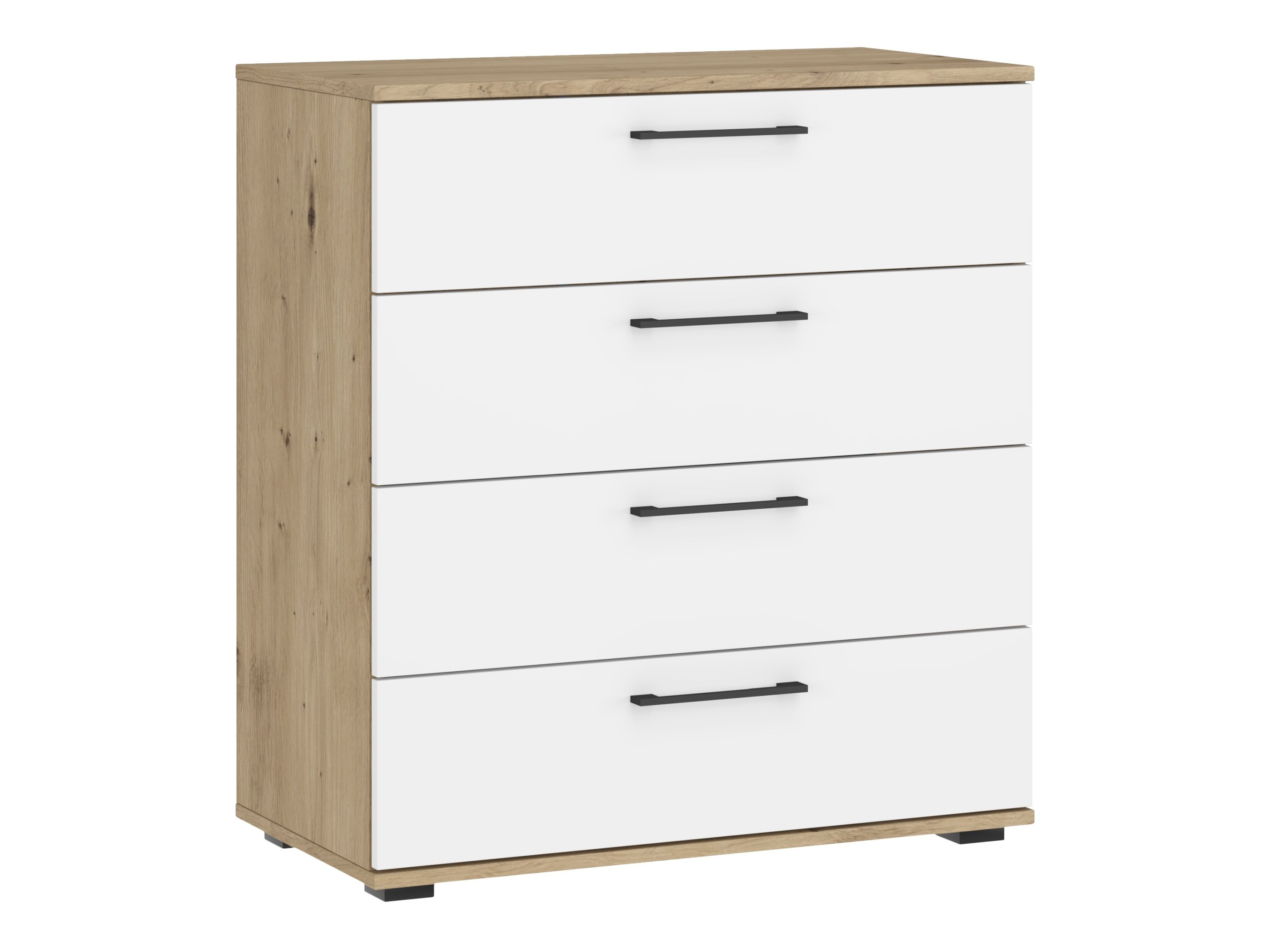 Komoda Houston 1976 (Bijela + Artisan hrast)