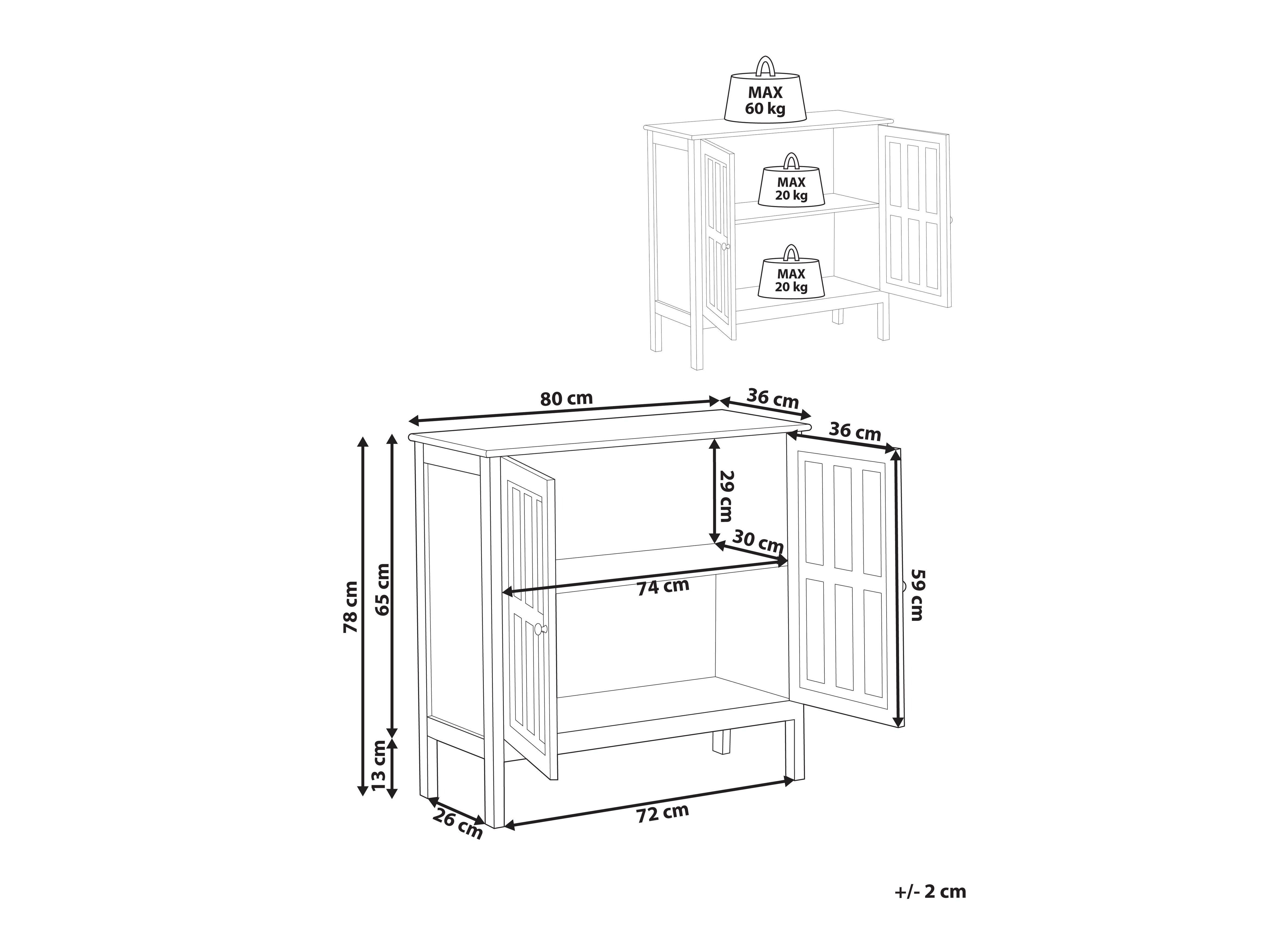 Ormarić Berwyn 2725
