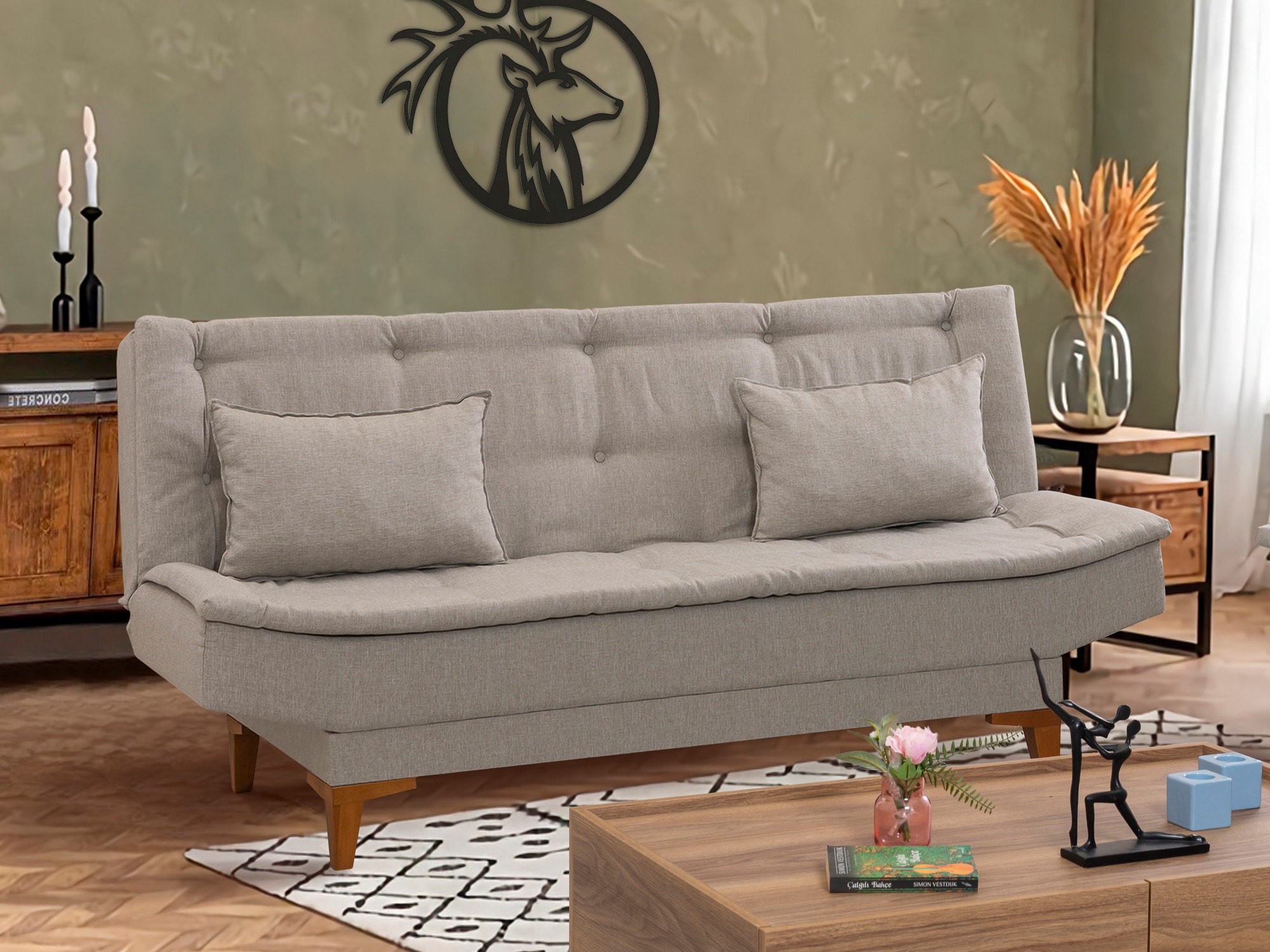 Kauč na razvlačenje Altadena 608 (Bež)