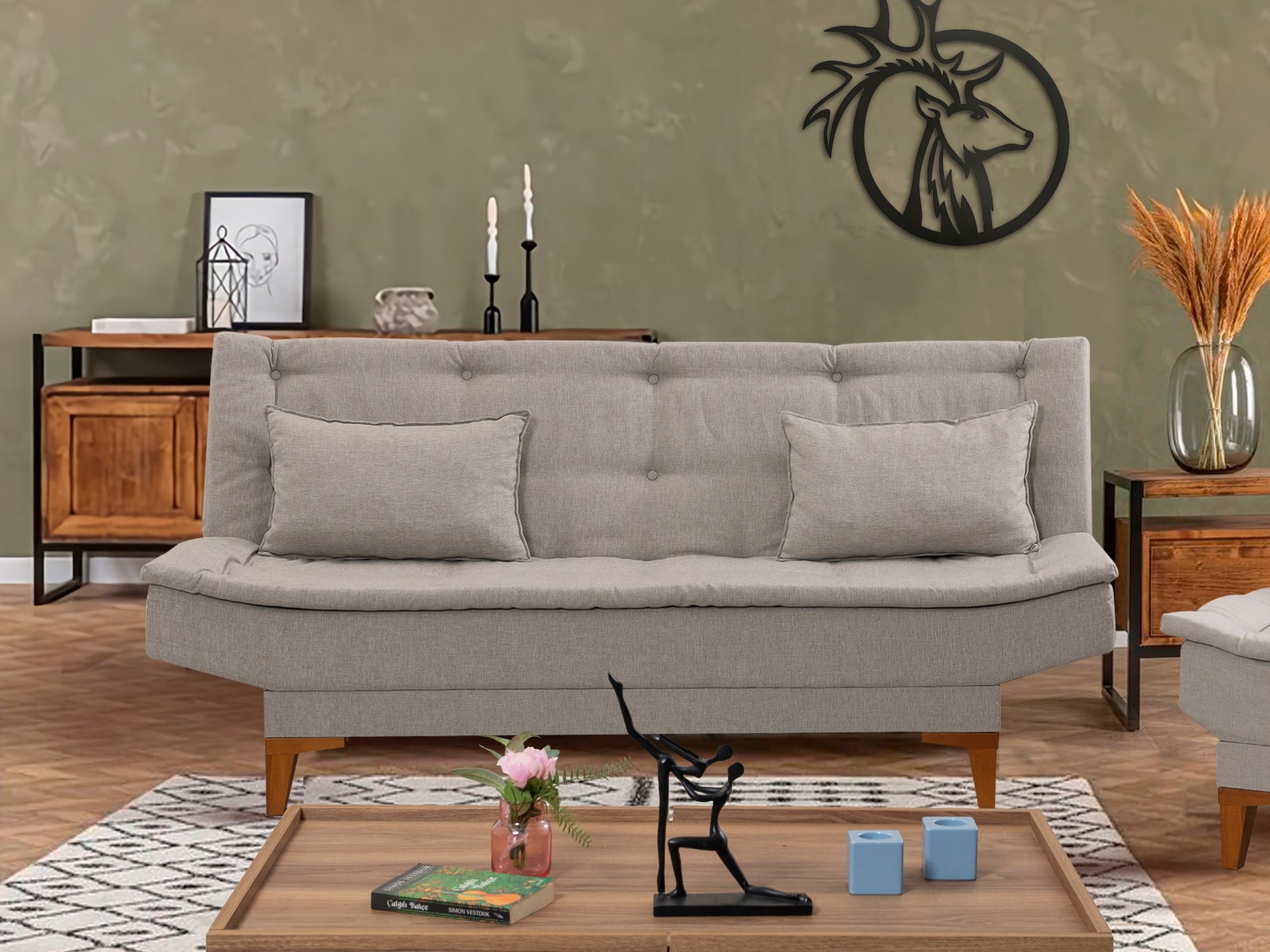 Kauč na razvlačenje Altadena 608 (Bež)