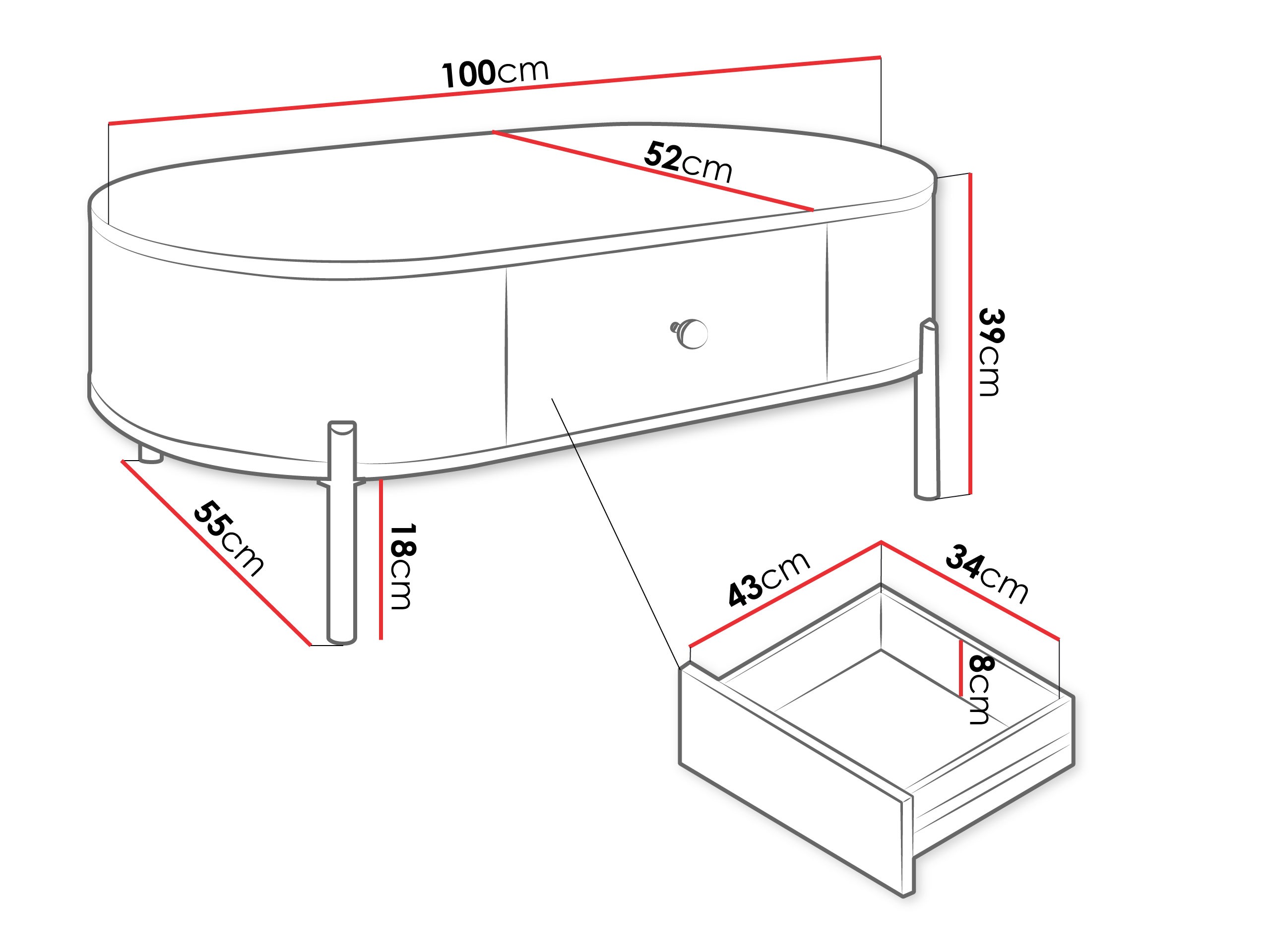 Stolić za kavu Comfivo Mirsoni