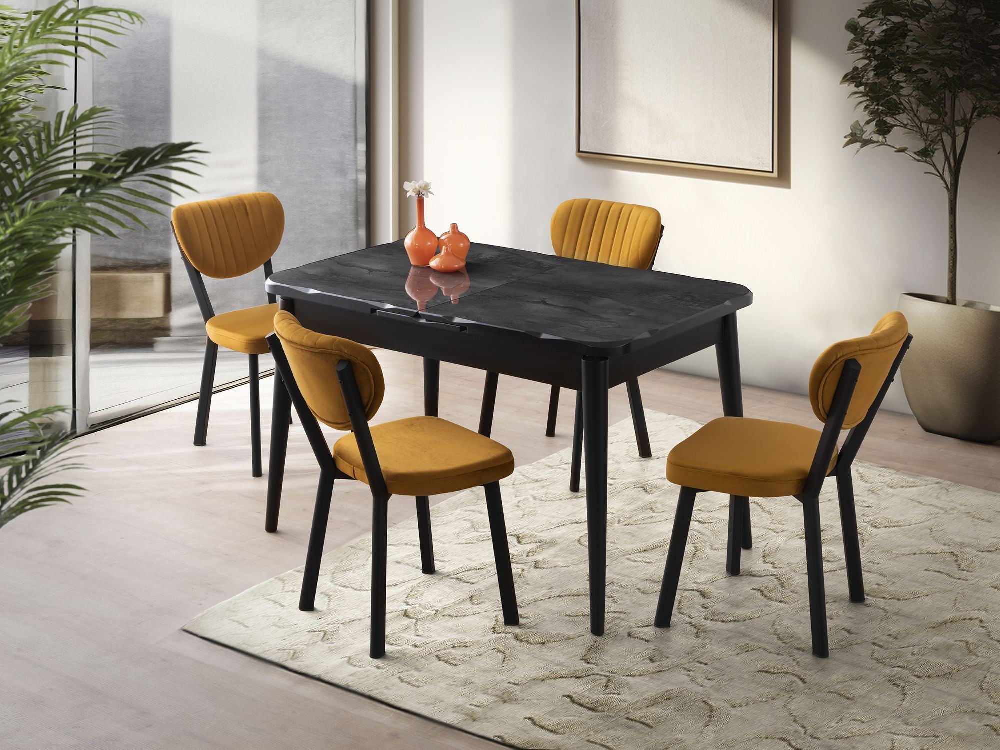 Stol Kailua 2620 (Crni mramor)