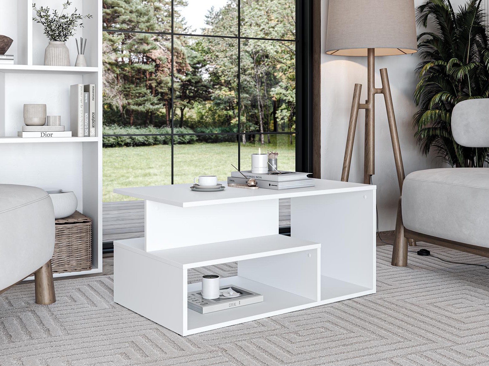 Stolić za kavu Houston 1991 (Bijela)