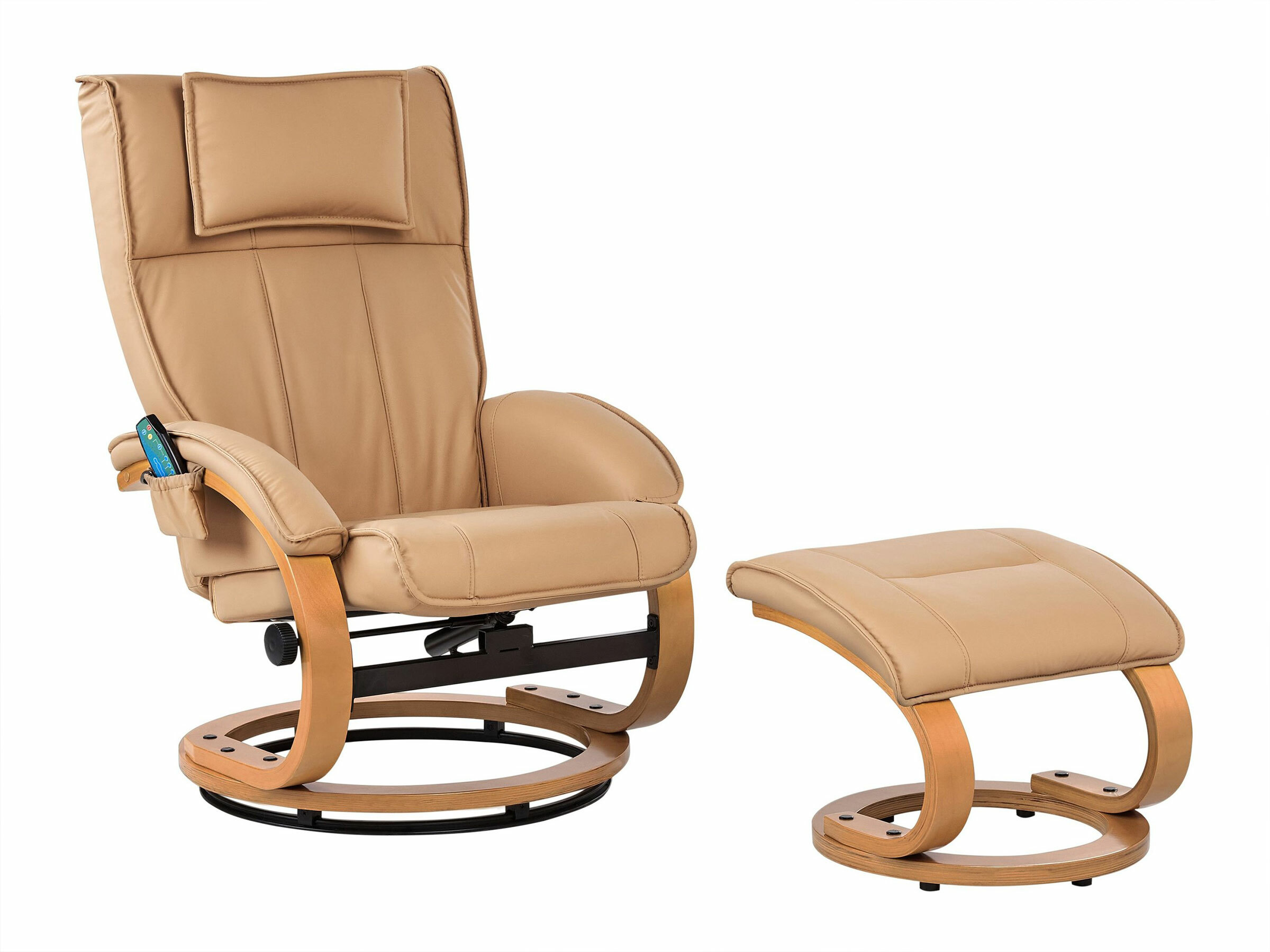 Fotelja Berwyn 2736 (Svijetlo smeđa)