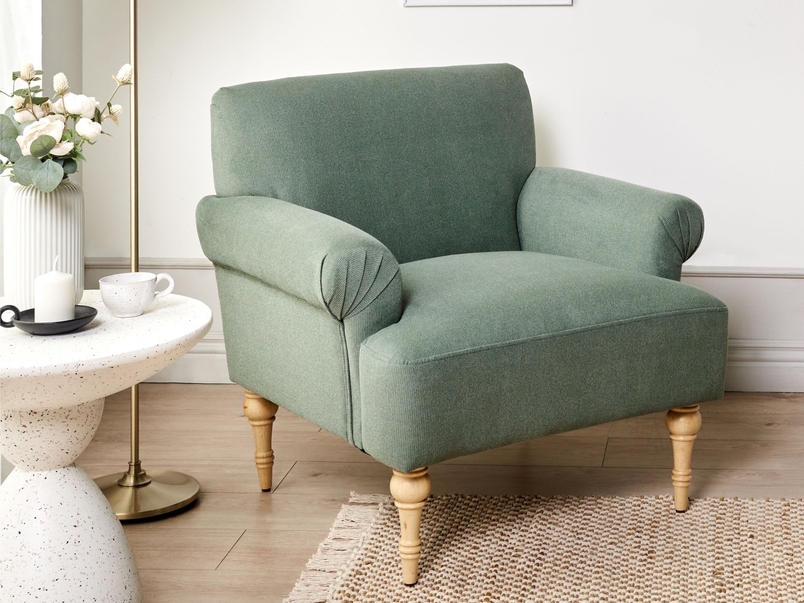 Fotelja Berwyn 2742 (Zelena)