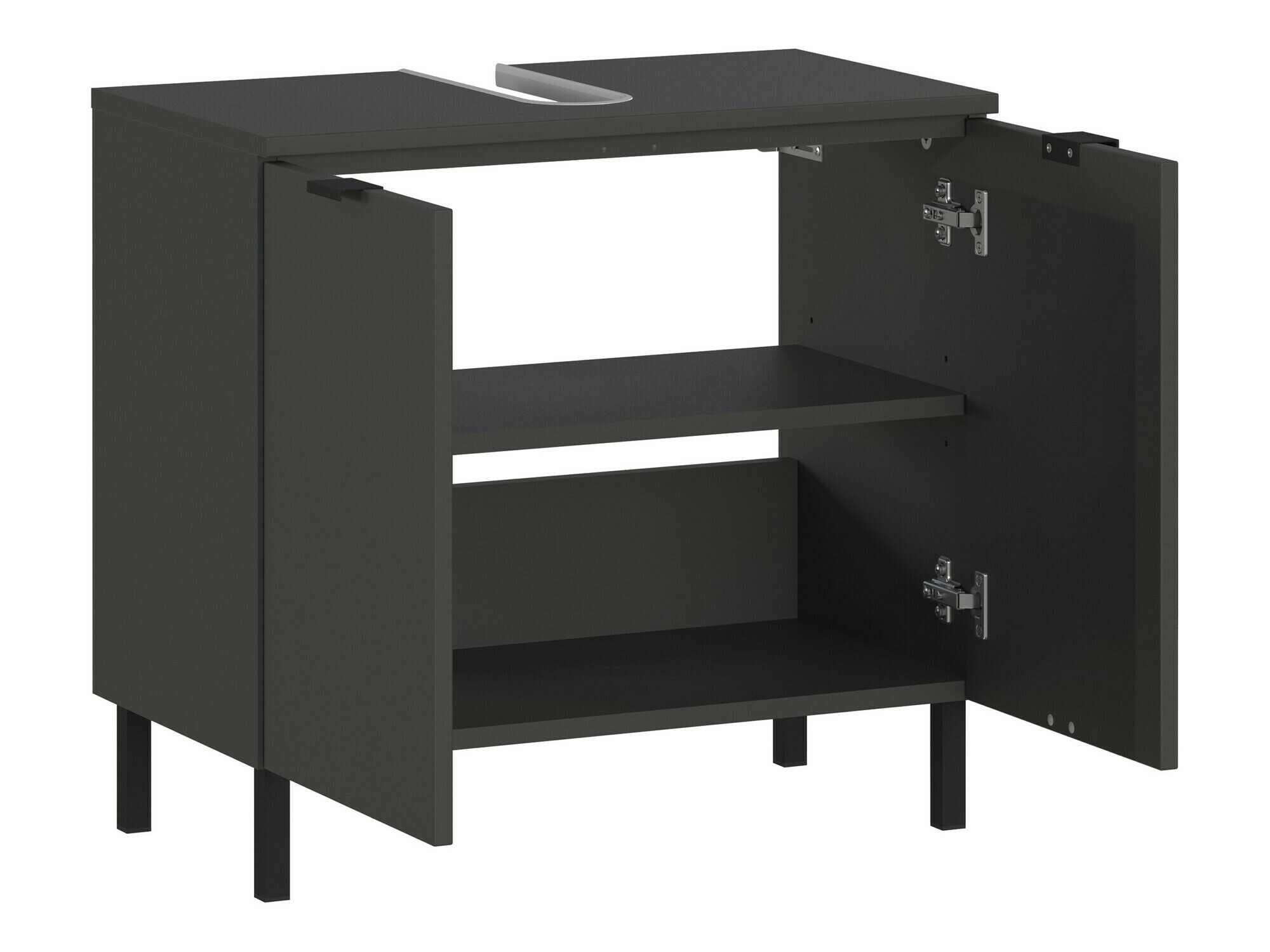 Kupaonski namještaj Felfere 108 (Antracit)