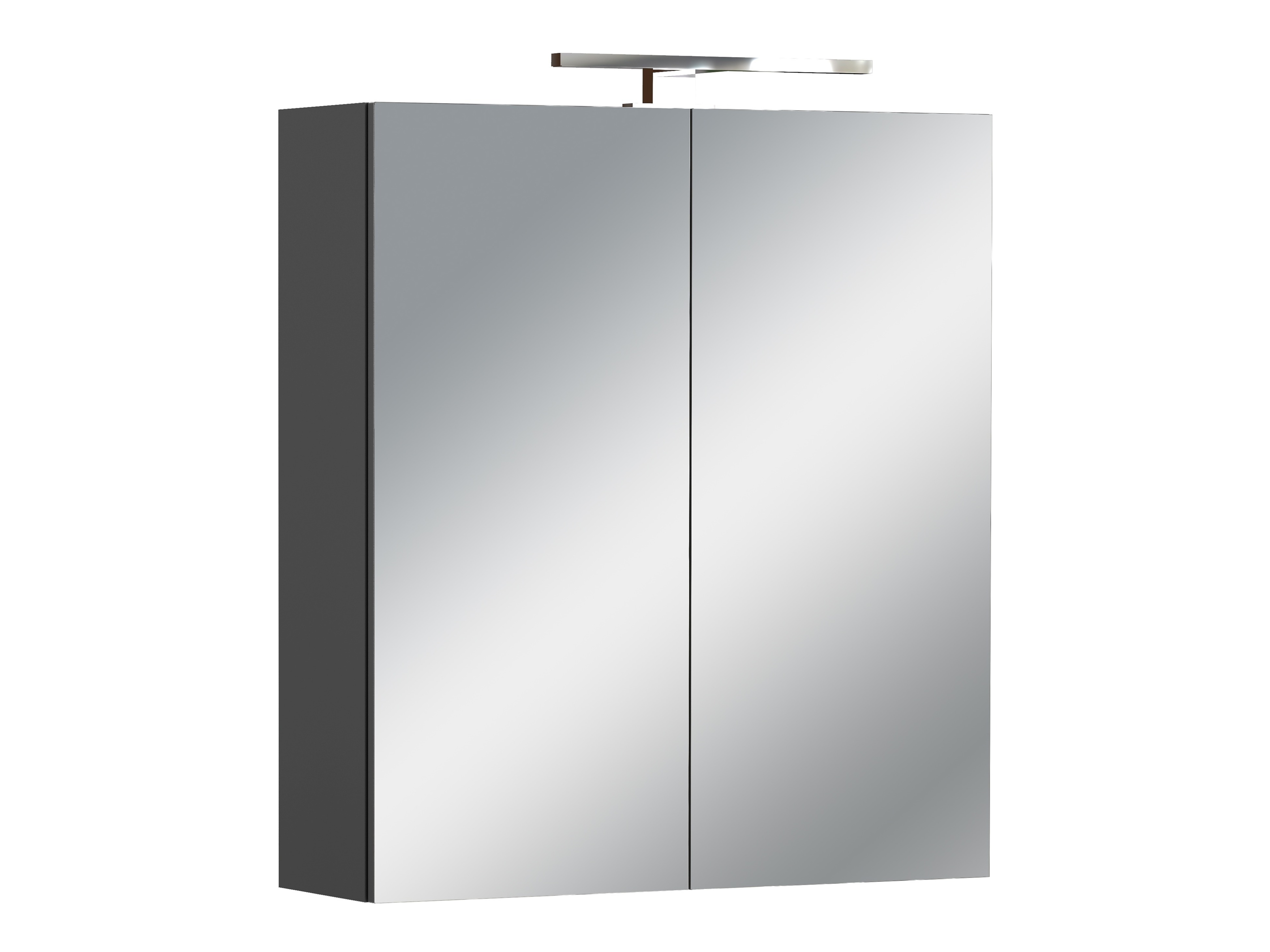 Kupaonski ormarić s ogledalom Felfere 107 (Antracit)