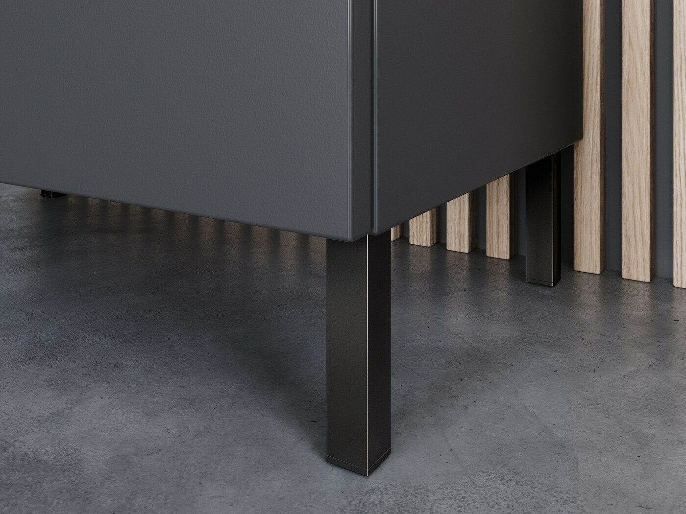 Samostojeći kupaonski ormarić Felfere 101 (Antracit)