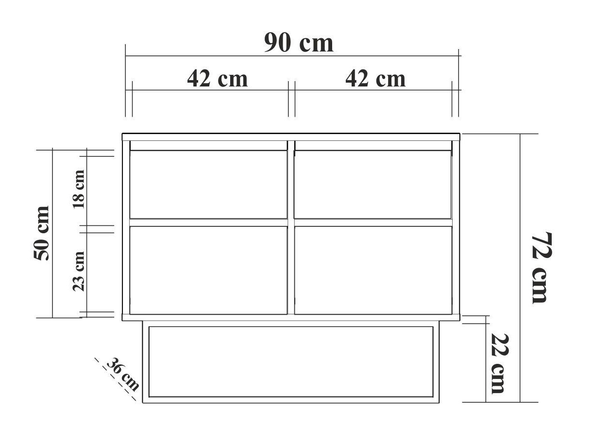 Ormarić Kailua 2628