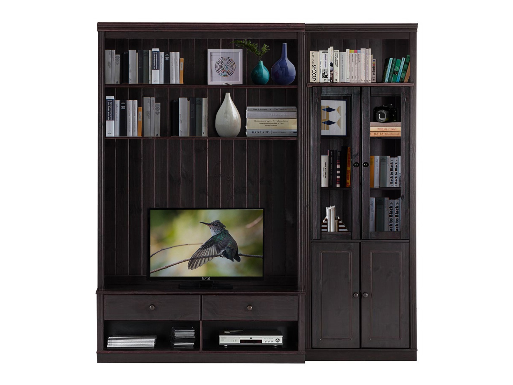 Set za dnevni boravak Saltoro 124 (Tamno smeđa)