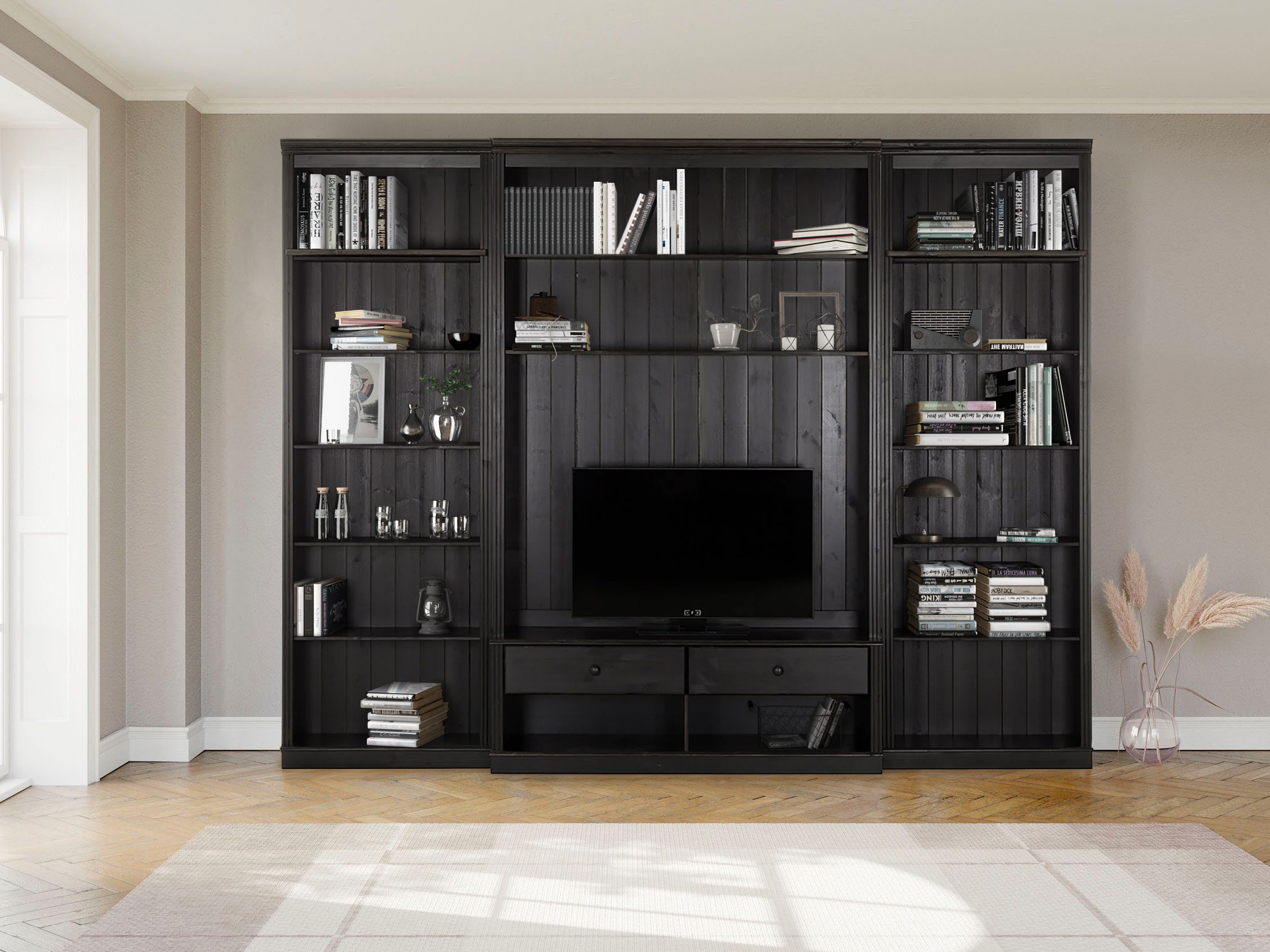 Set za dnevni boravak Saltoro 127 (Tamno smeđa)