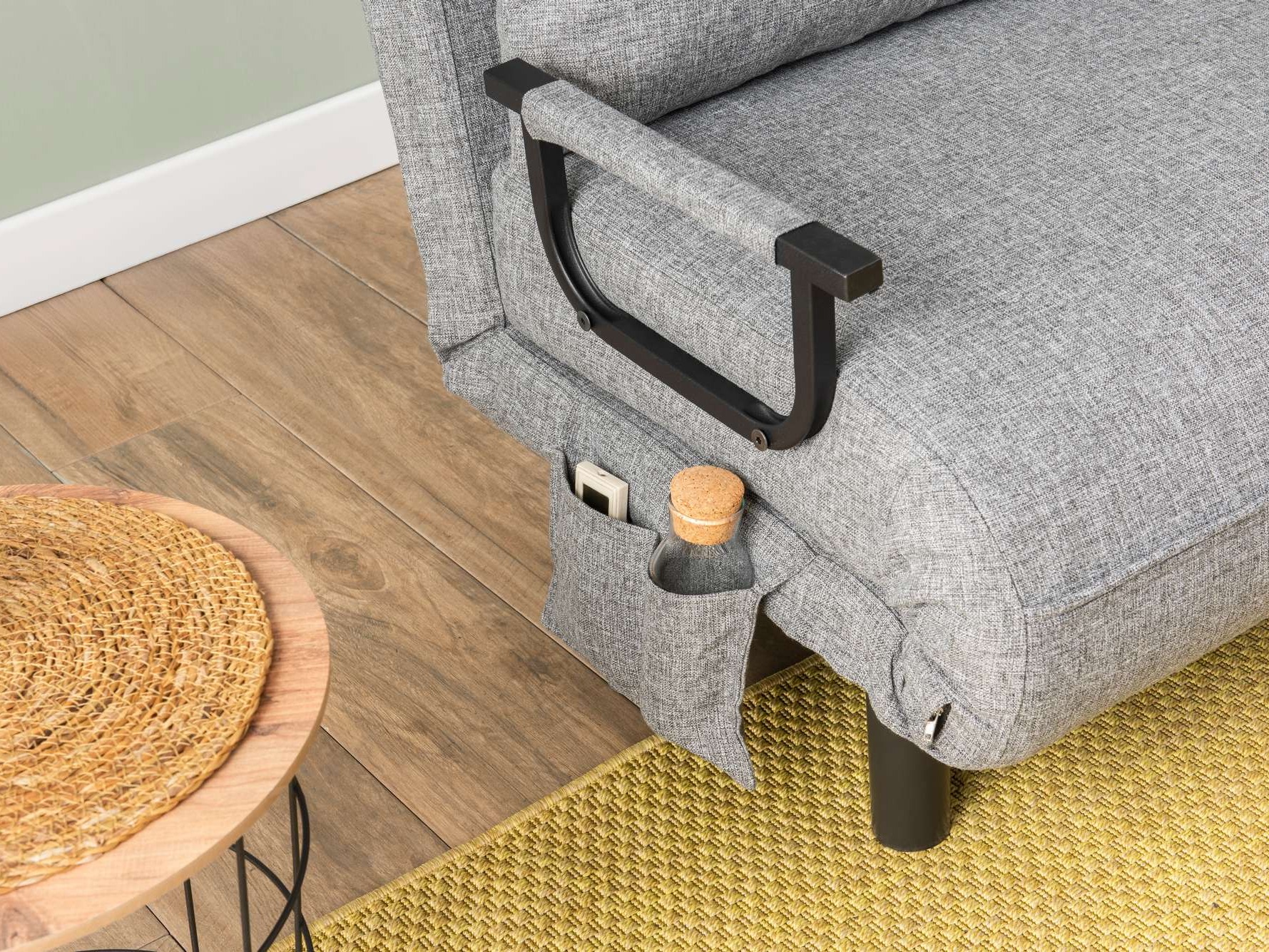 Fotelja Altadena 617 (Svijetlo siva)