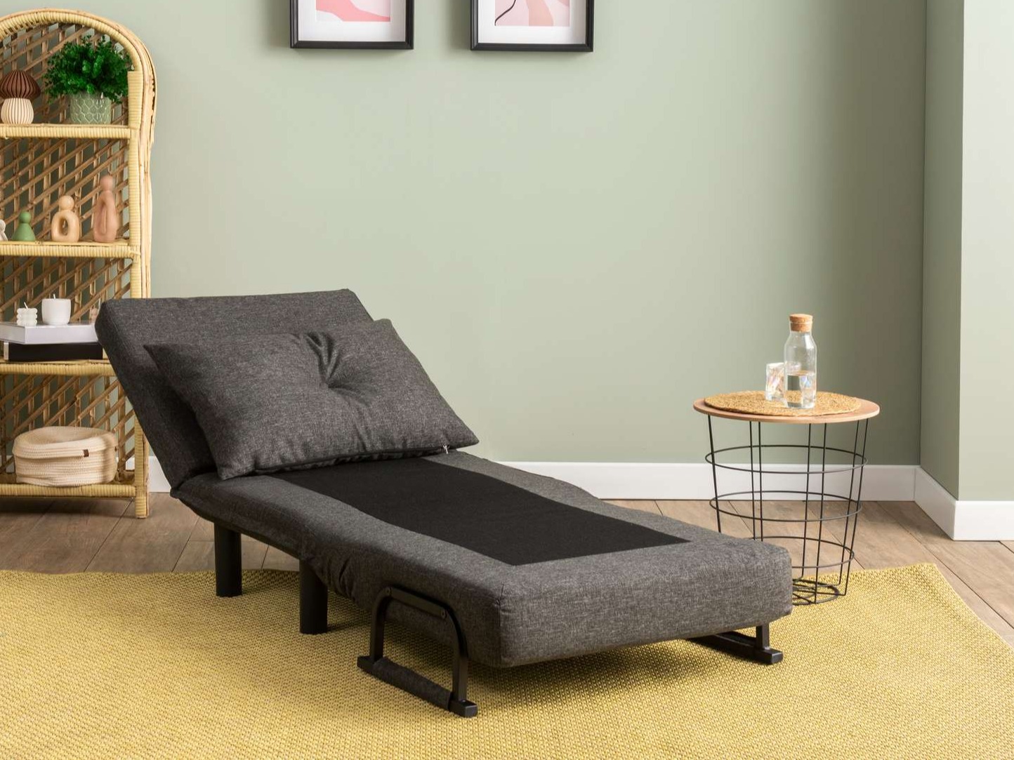 Fotelja Altadena 617 (Tamno sivo)