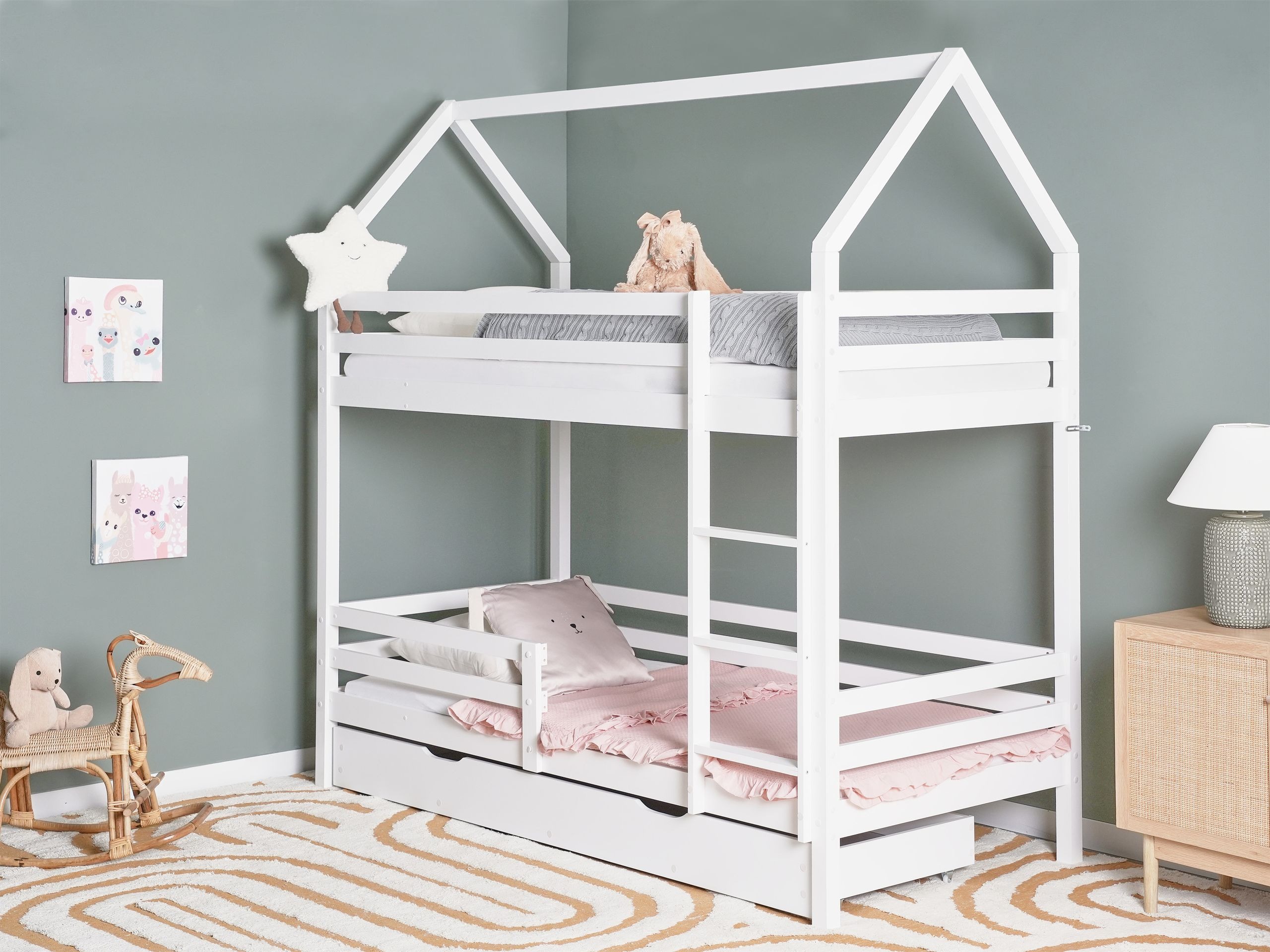 Krevet na kat Berwyn 2744 (Bijela)