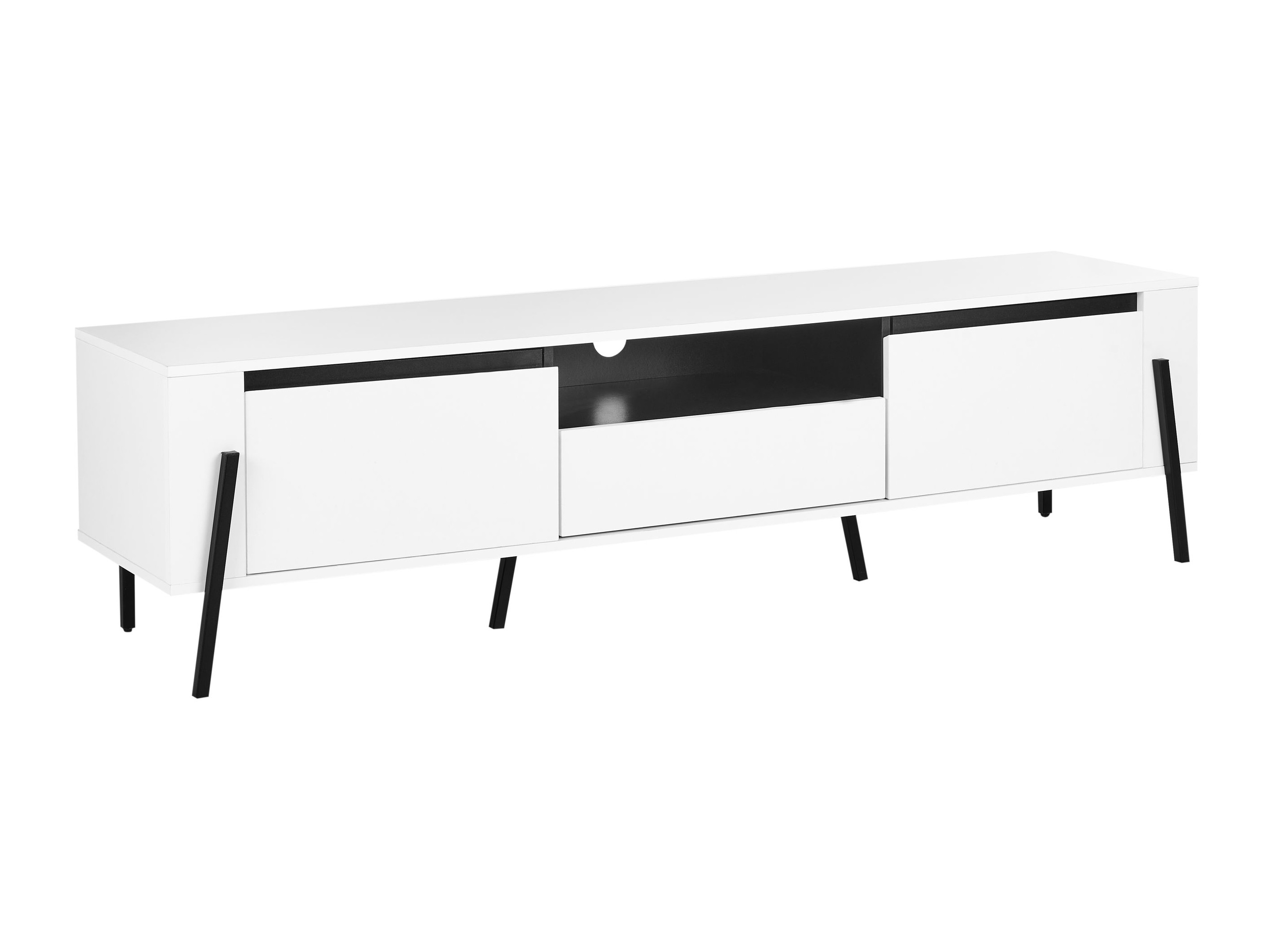 TV stol Berwyn 544 (Bijela + Crna)