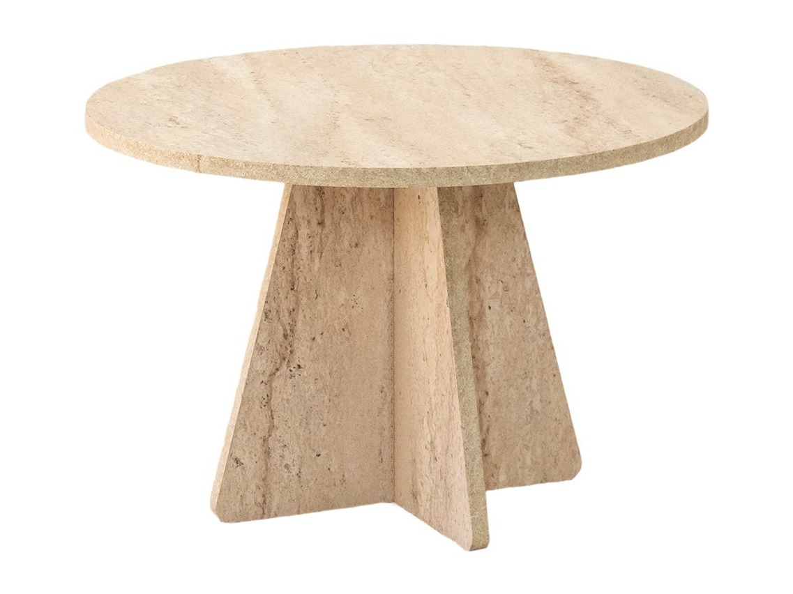 Stolić za kavu Kailua 1818 (Svijetli travertin)