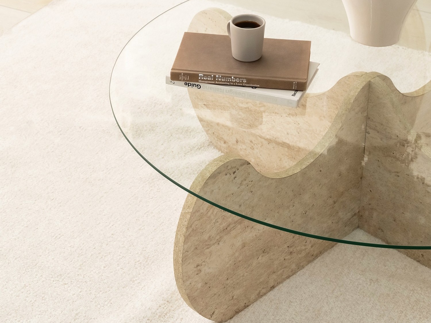 Stolić za kavu Kailua 2630 (Svijetla Travertine)