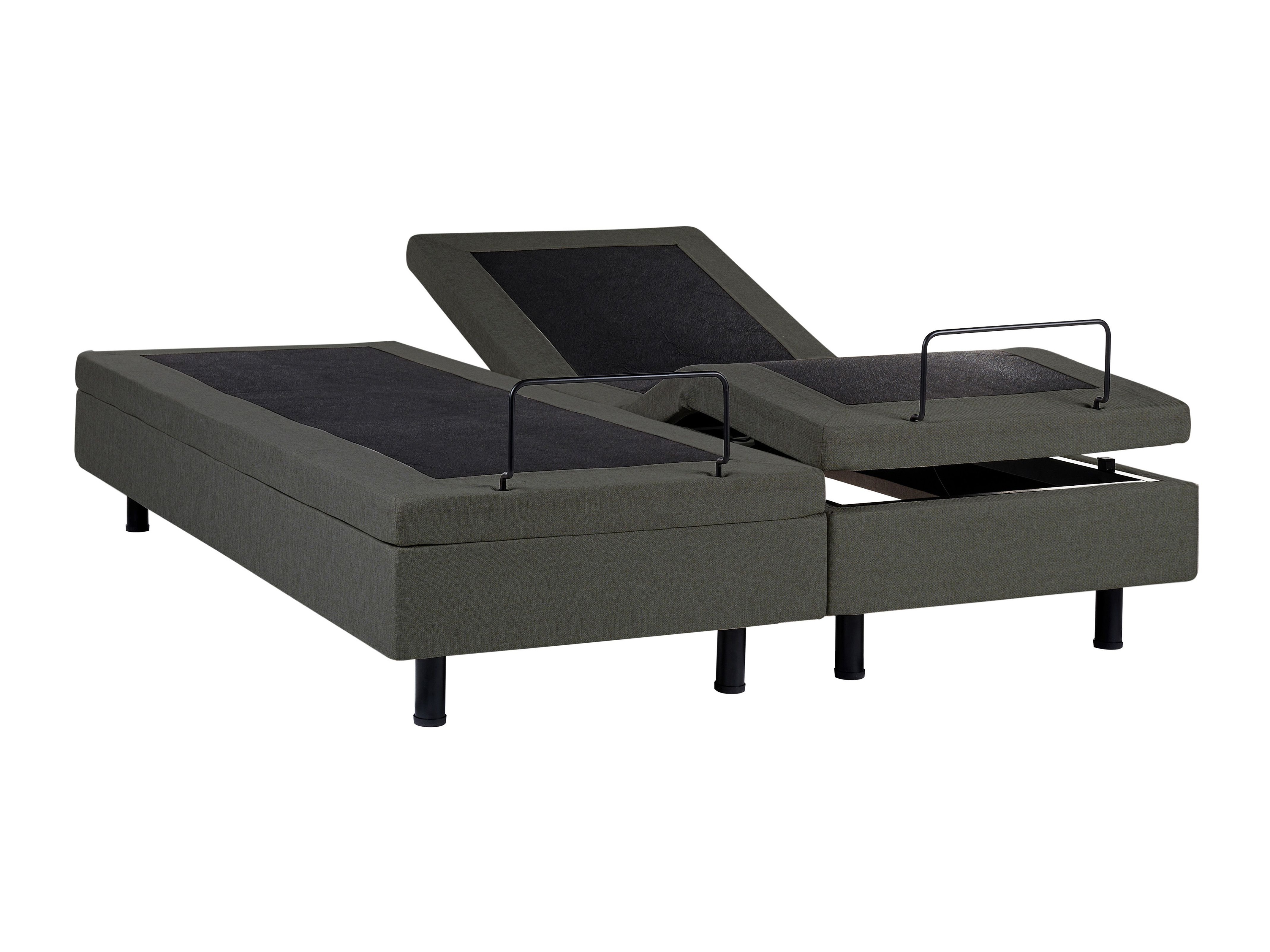 Krevet Berwyn 2750 (Tamno sivo)