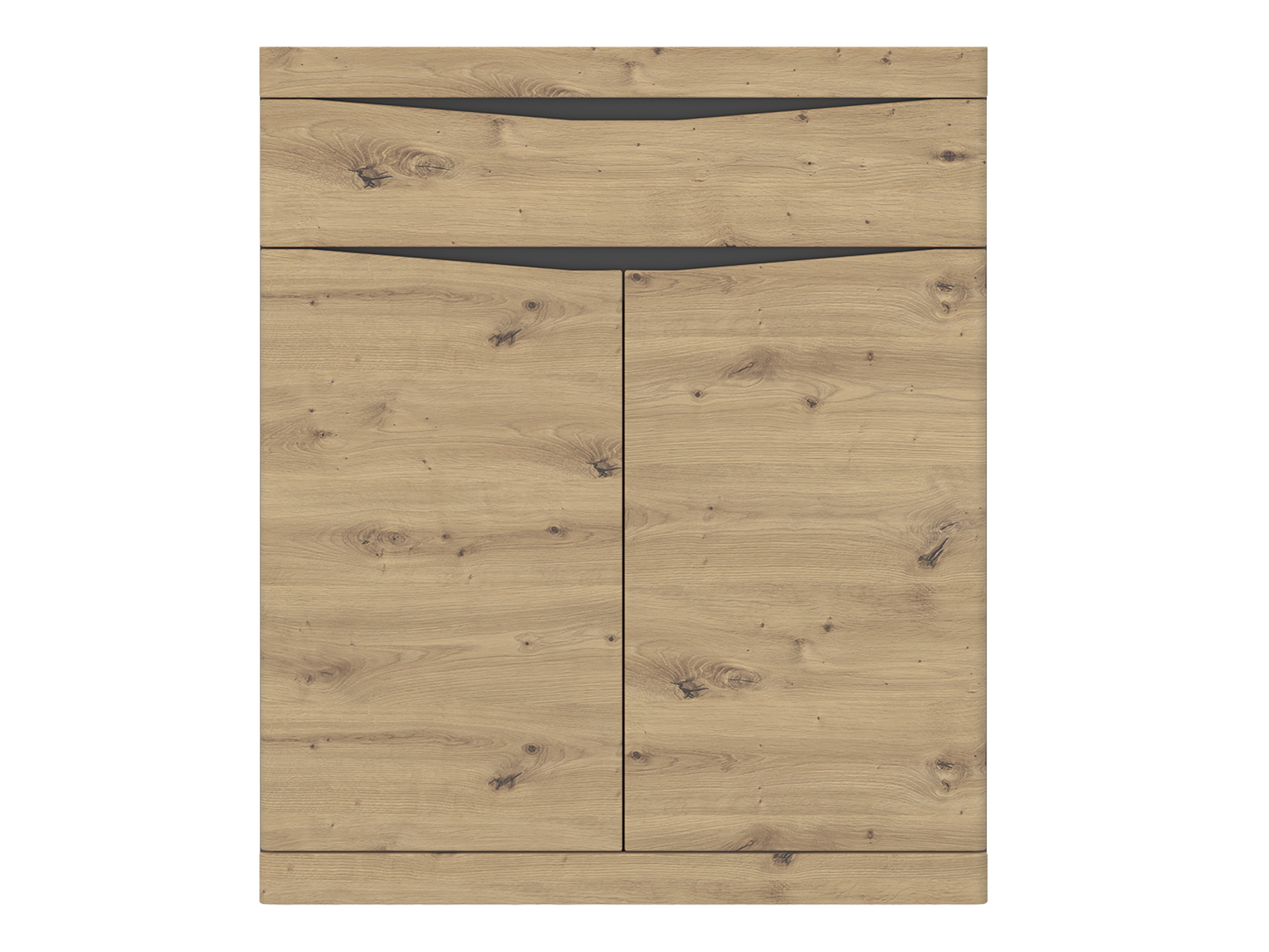 Komoda Venlori 115 (Hrast Artisan + Antracit)