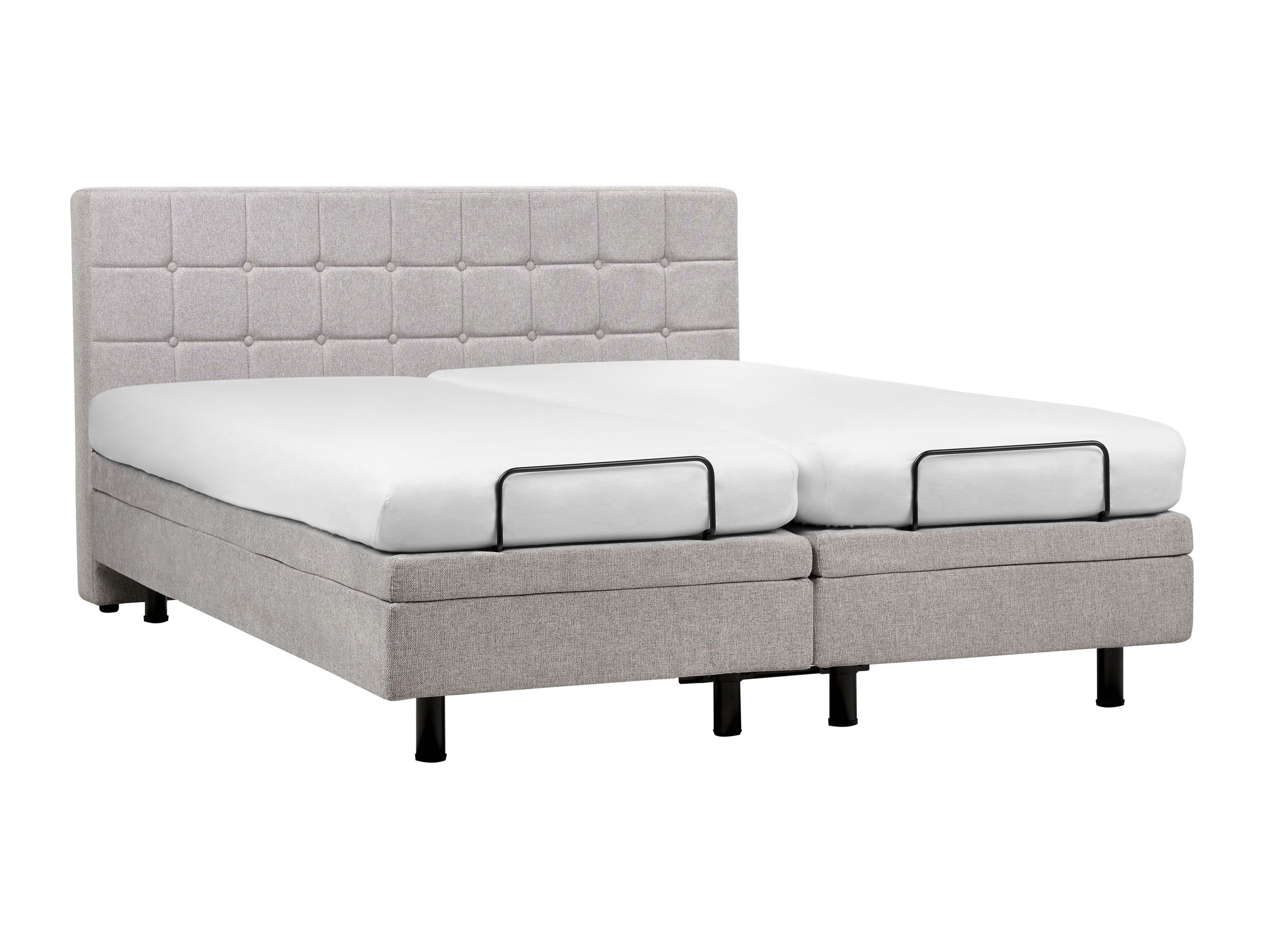 Krevet Berwyn 762 (Svijetlo siva)