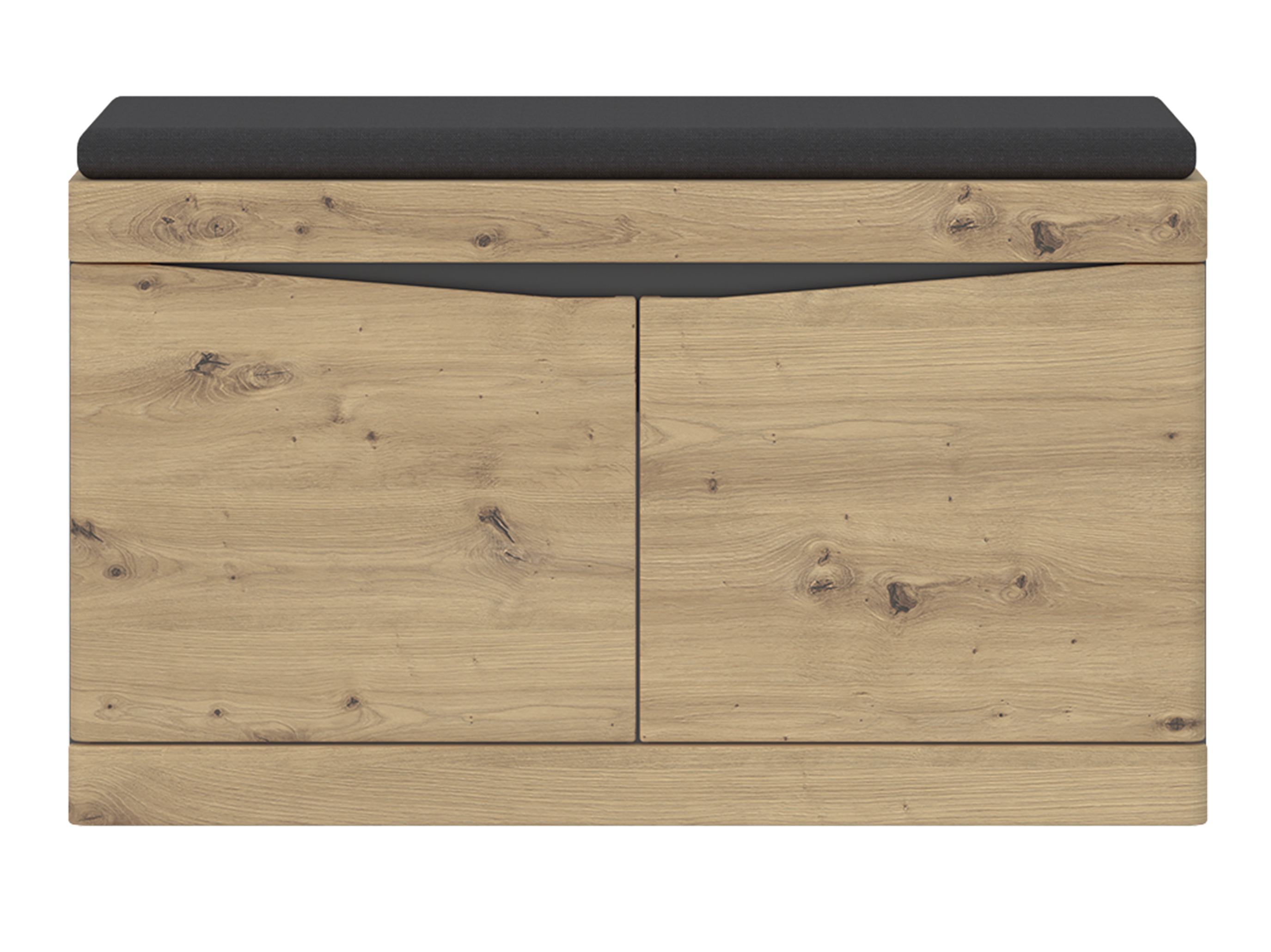 Ormarić za cipele Ontario 146 (Hrast Artisan + Antracit)